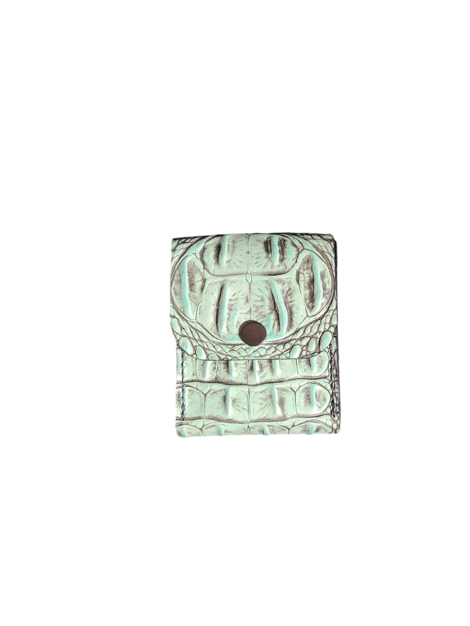 Authentic leather playing card case "Charta"