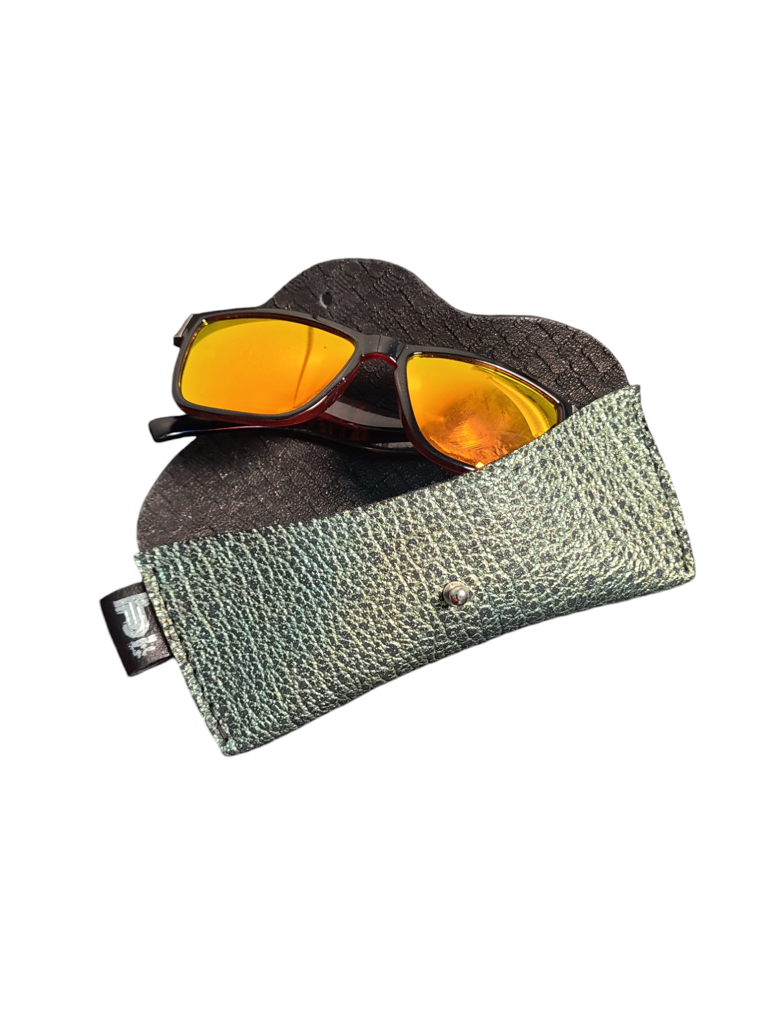 Leather Eyeglass Case "Lunetta"