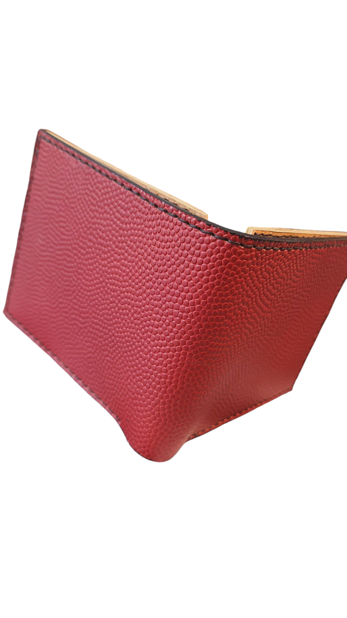 Handmade Horween football Leather Bifold Wallet