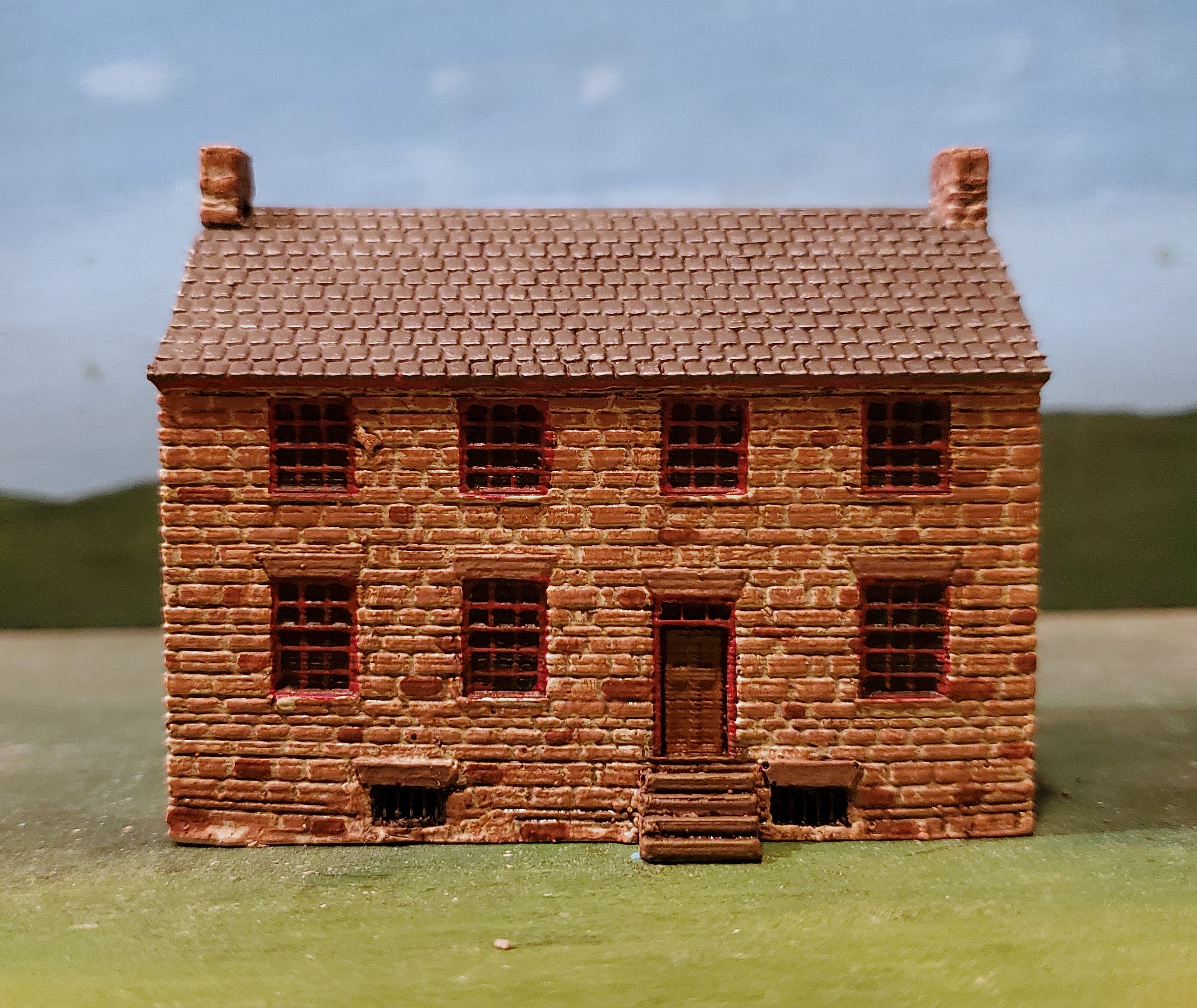 Stone House with Well