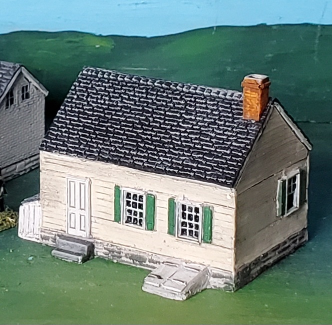 1 Story clapboard house