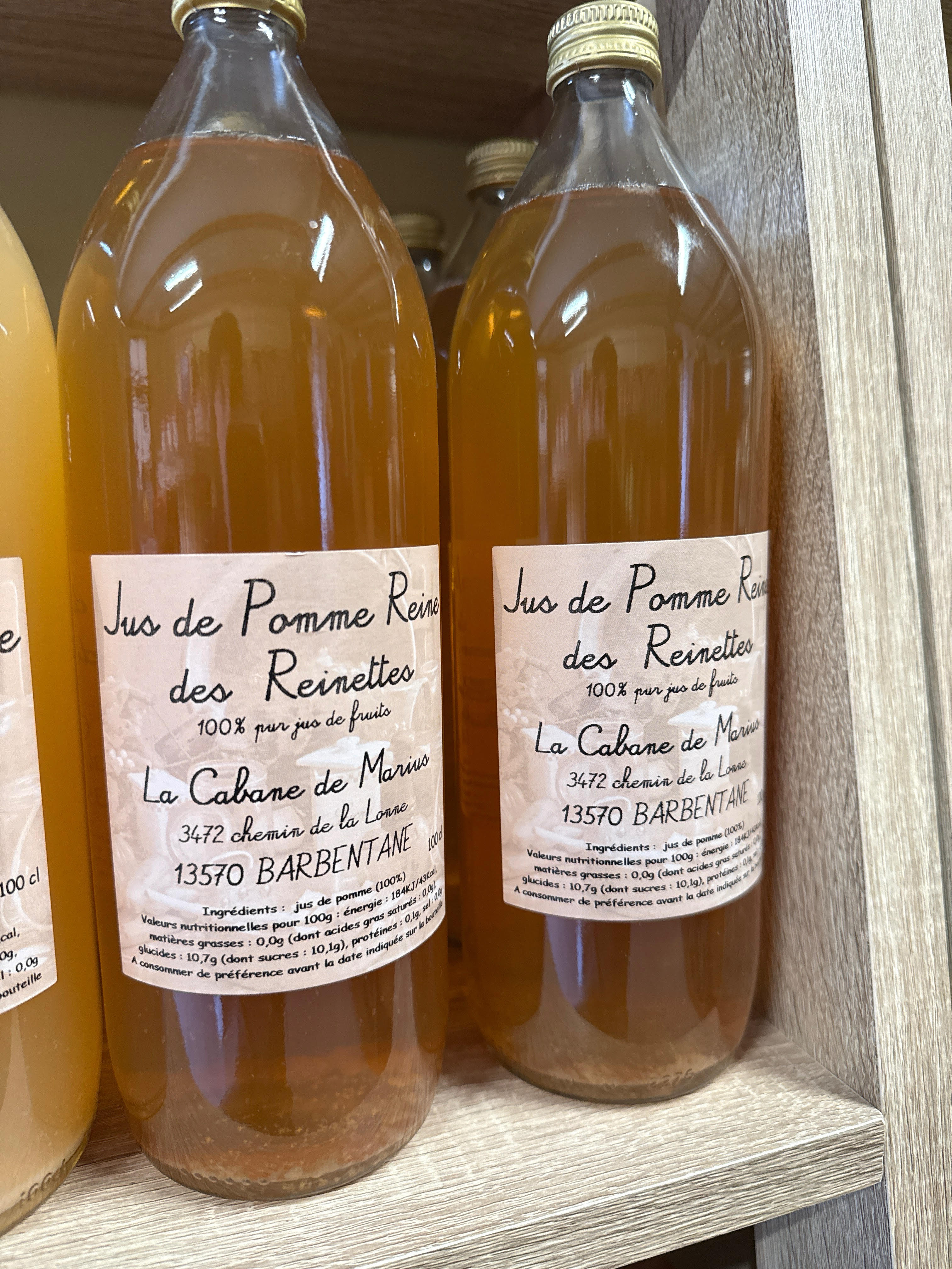 Jus de Pomme Reine des Reinettes