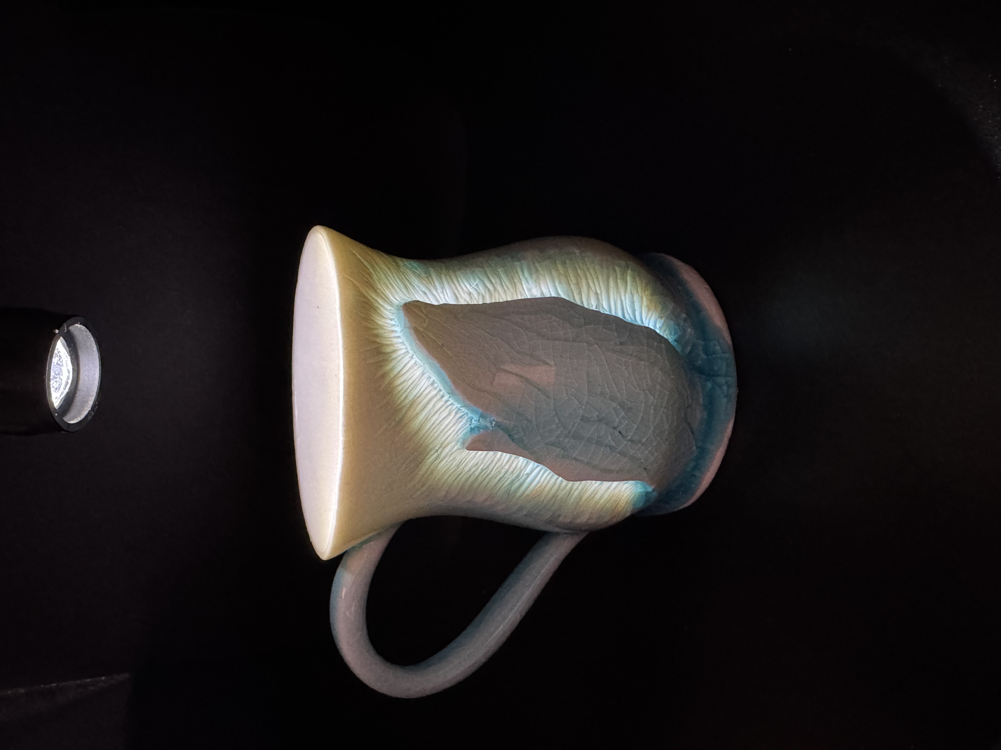 Porcelain Praying Hands Mug