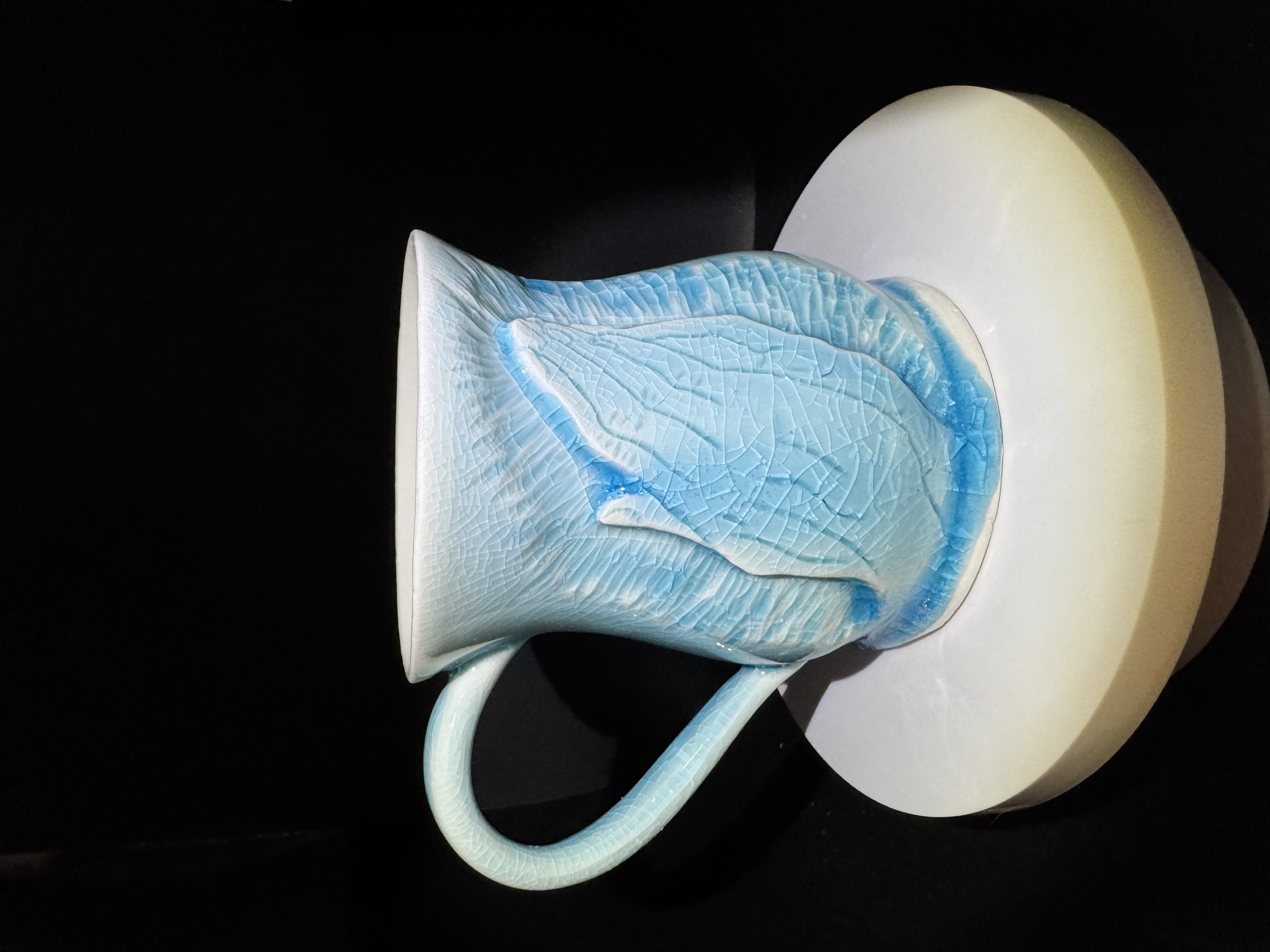 Porcelain Praying Hands Mug