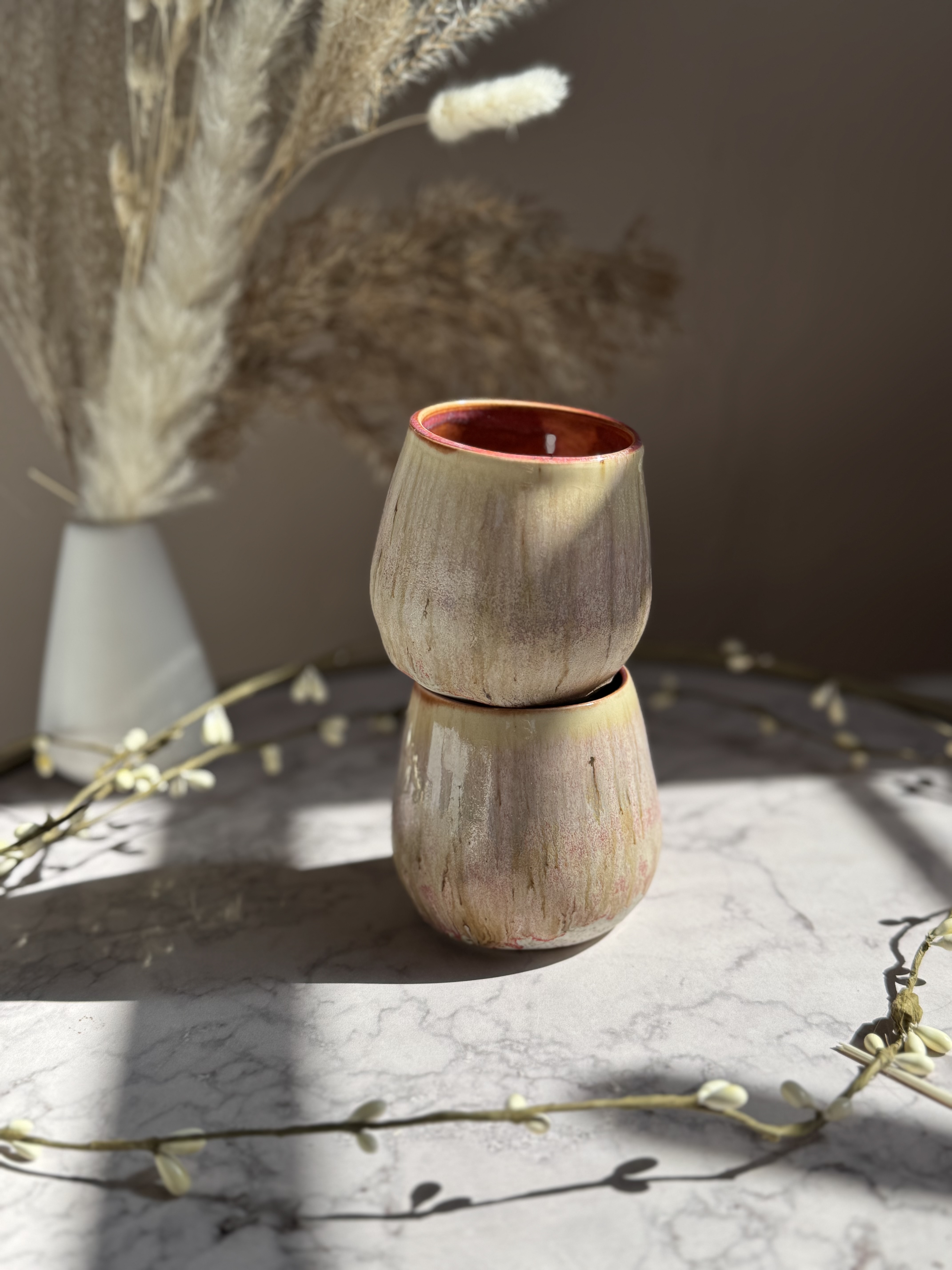 Blush Glow Tumblers