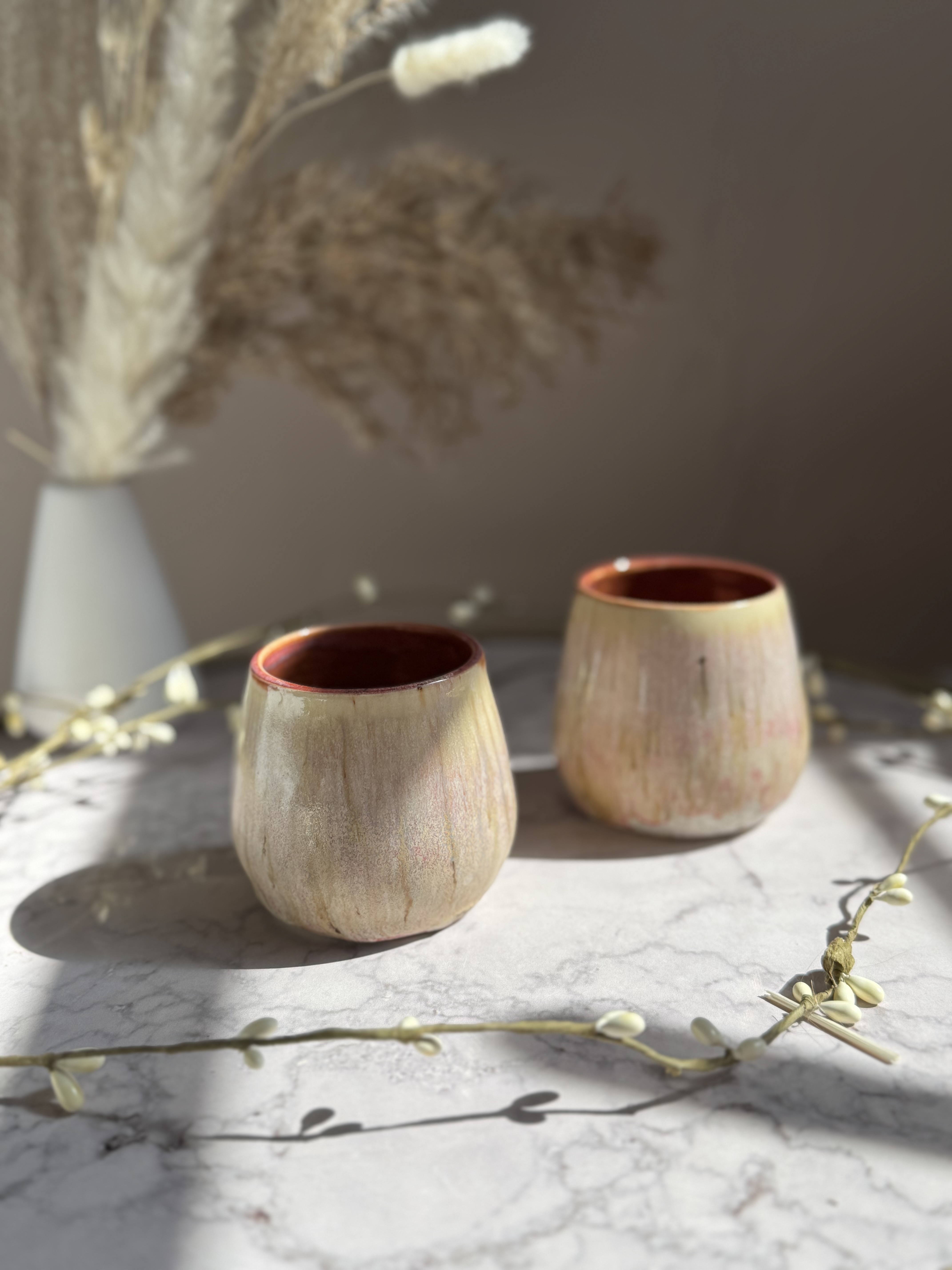 Blush Glow Tumblers