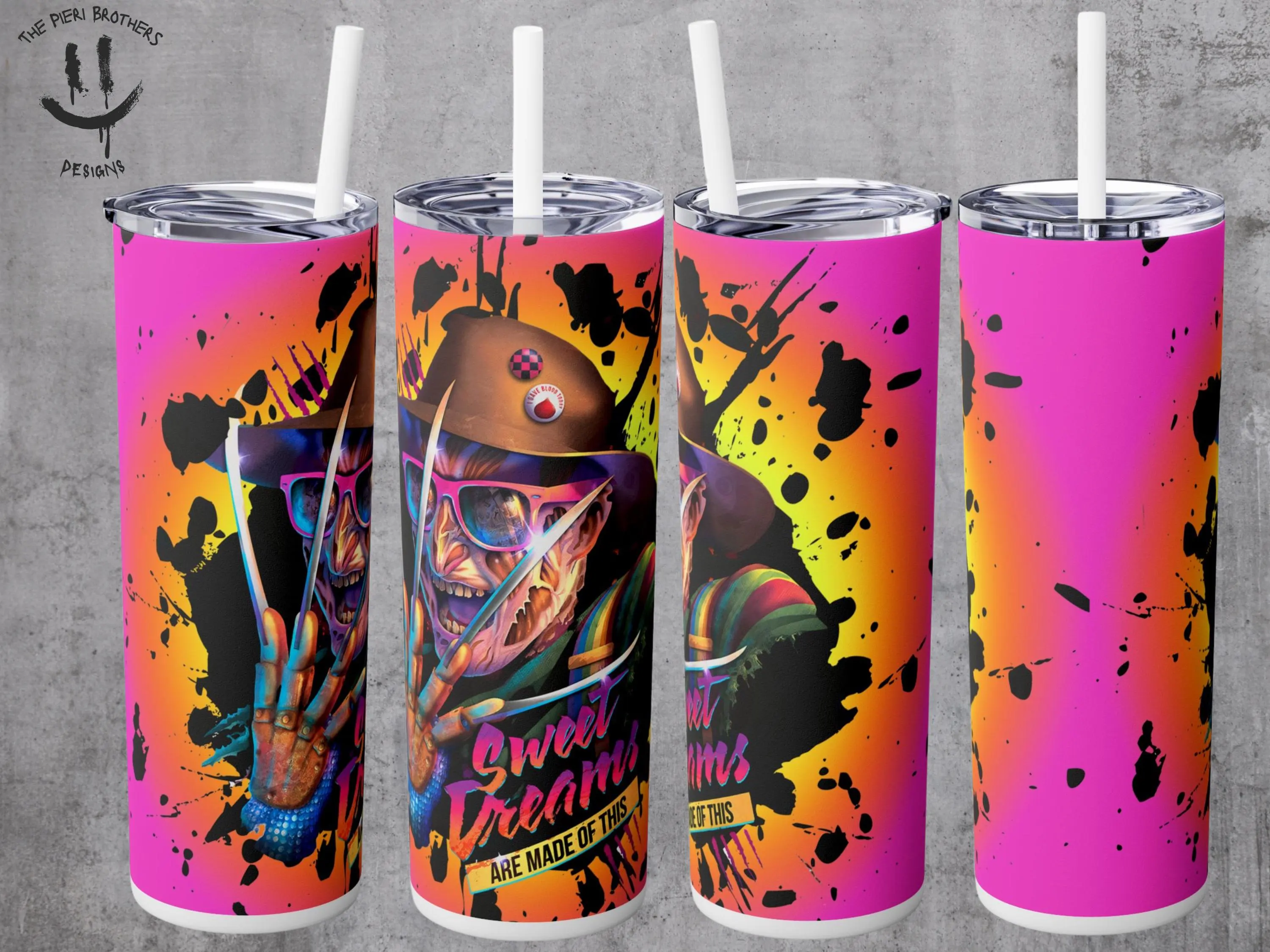 Freddy Krueger Tumbler - Custom 20oz