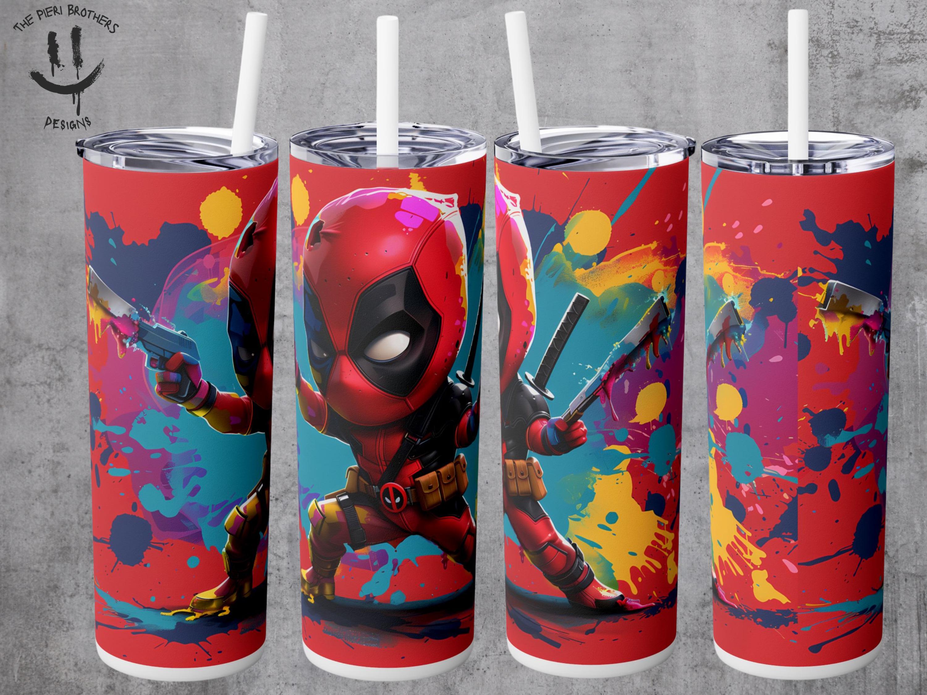 Deadpool Tumbler - Custom 20oz