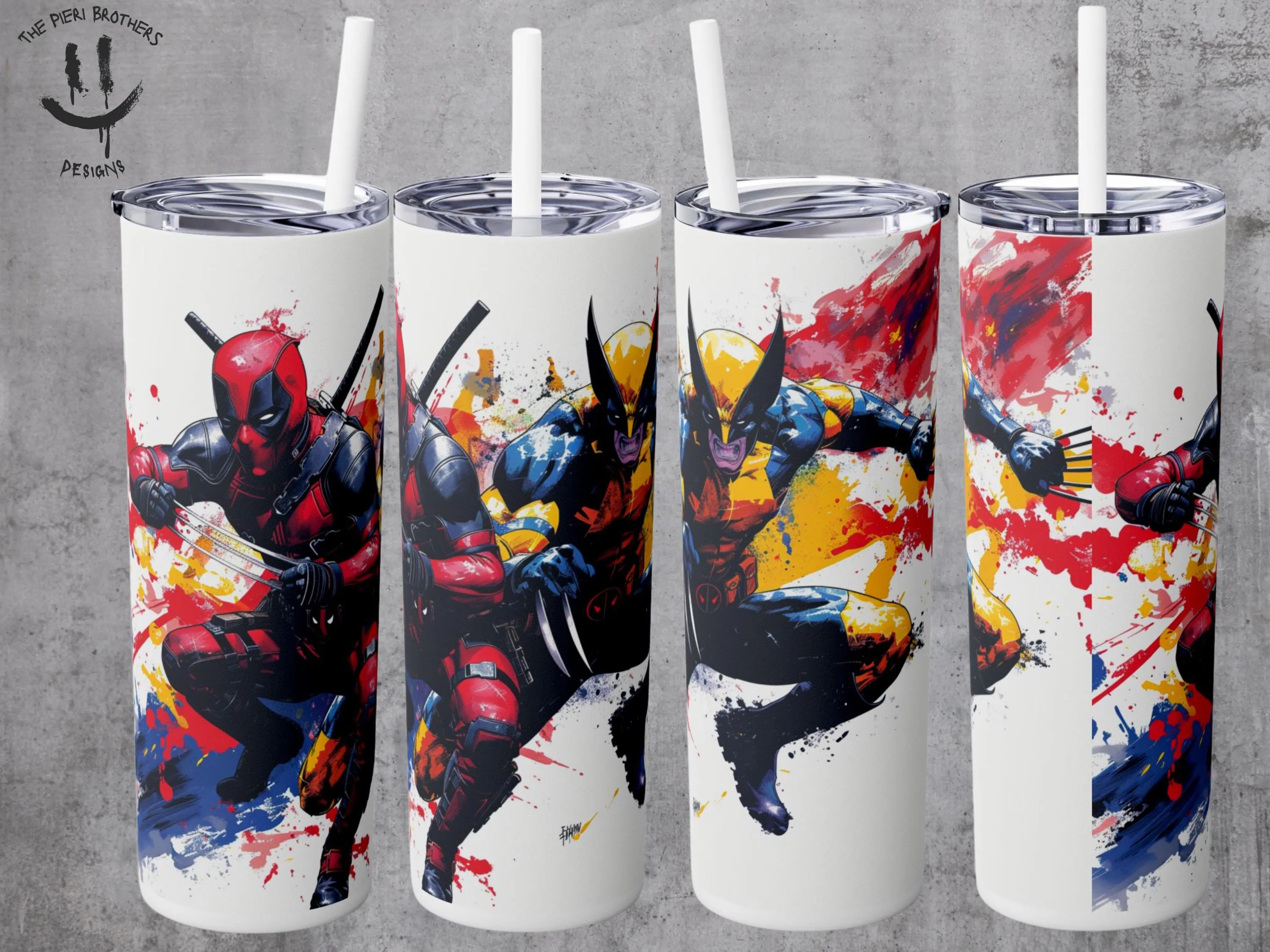 Deadpool & Wolverine Tumbler - Custom 20oz