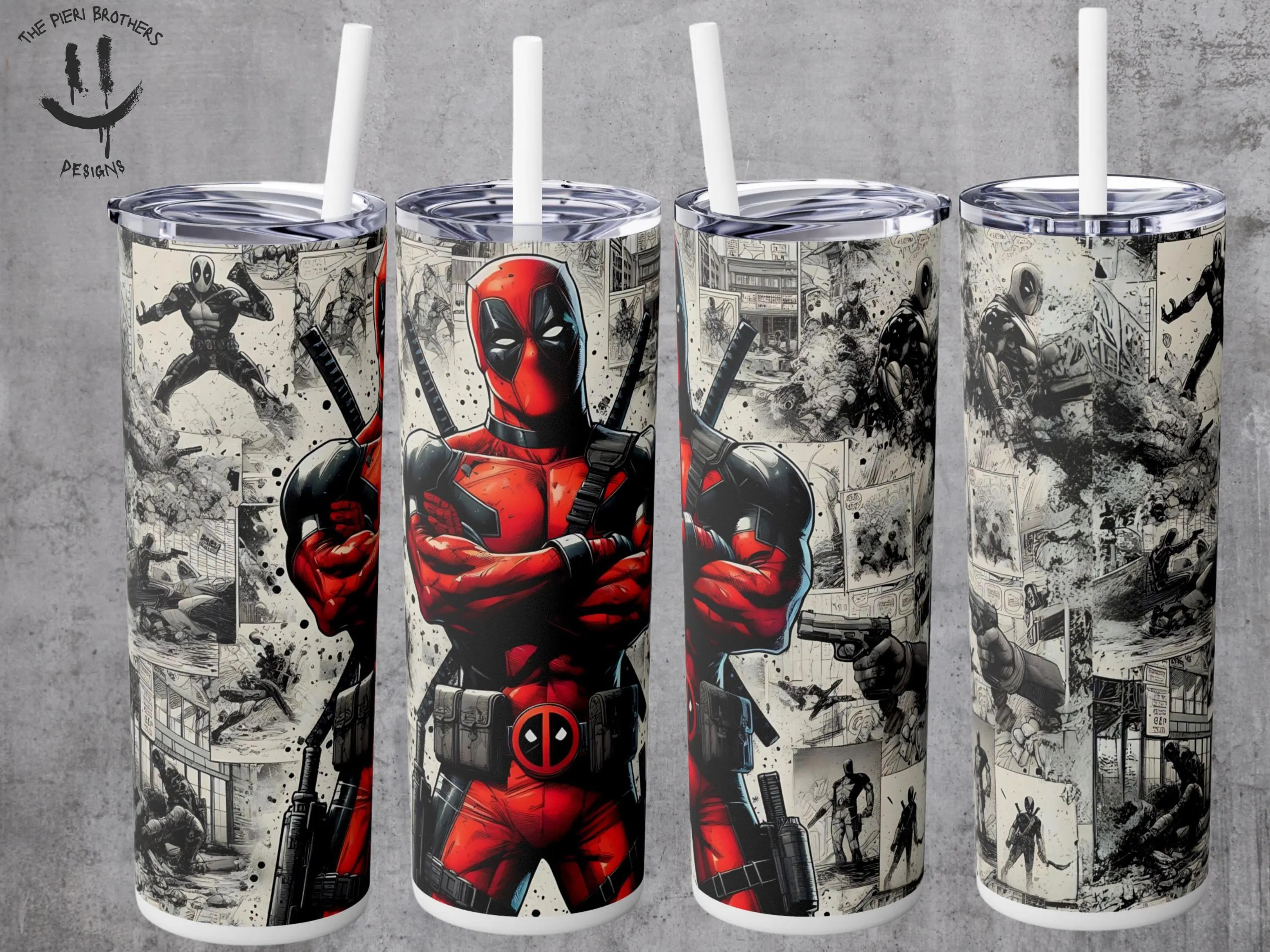 Deadpool Tumbler - Custom 20oz