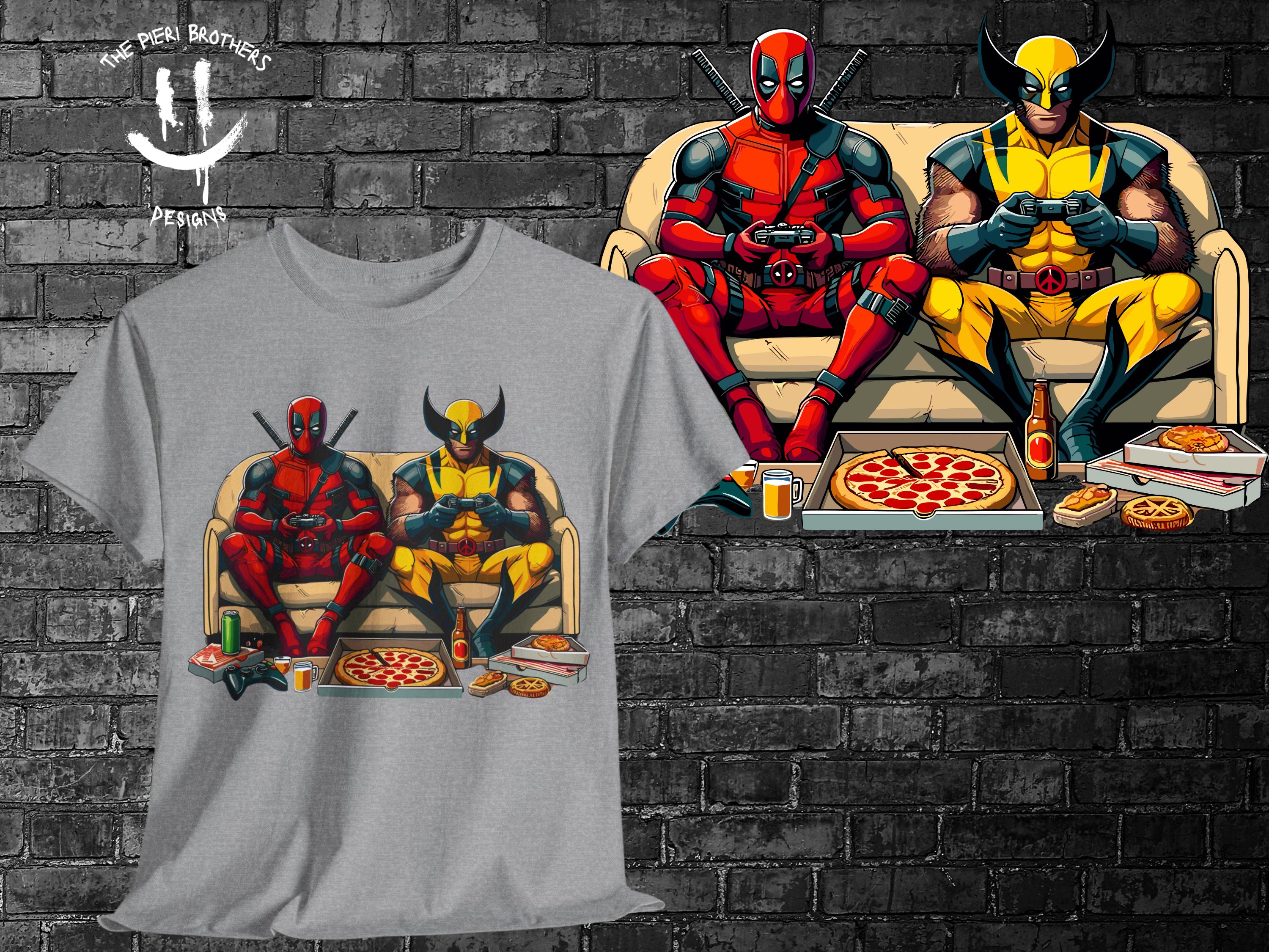 Wolverine and Deadpool T-Shirt