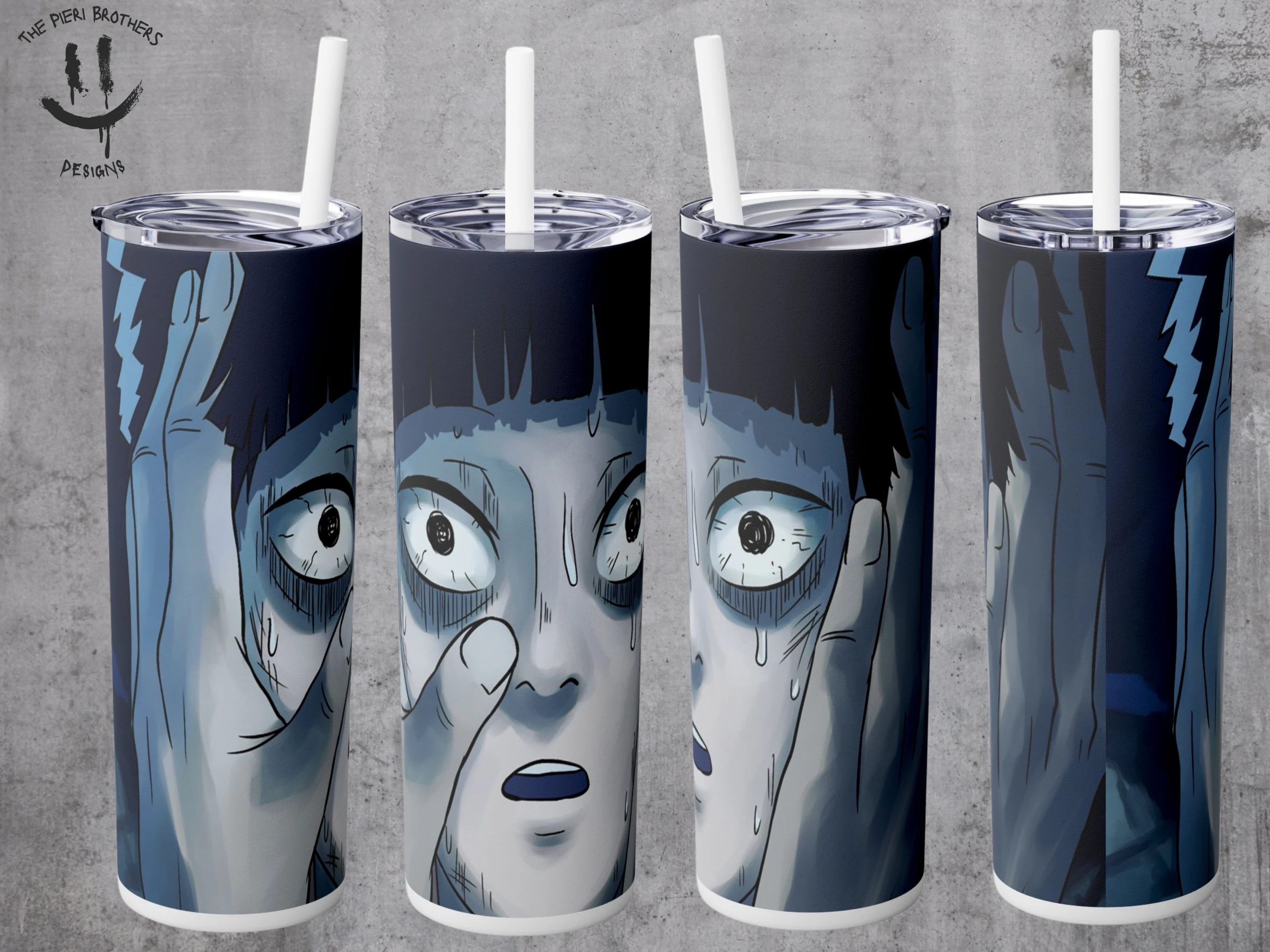 Mob Psycho 100 Tumbler - Custom 20oz