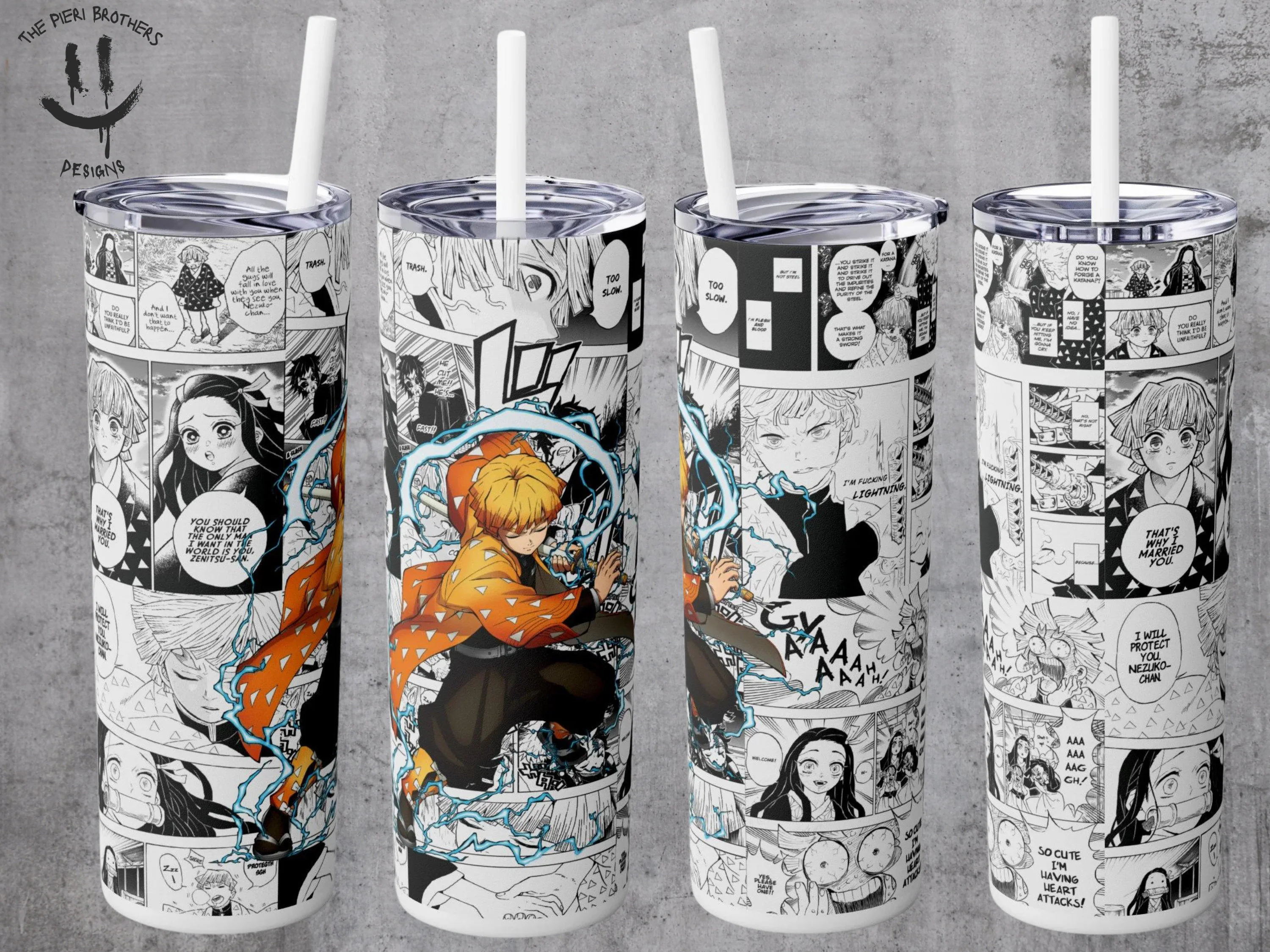 Demon Slayer Tumbler - Custom 20oz