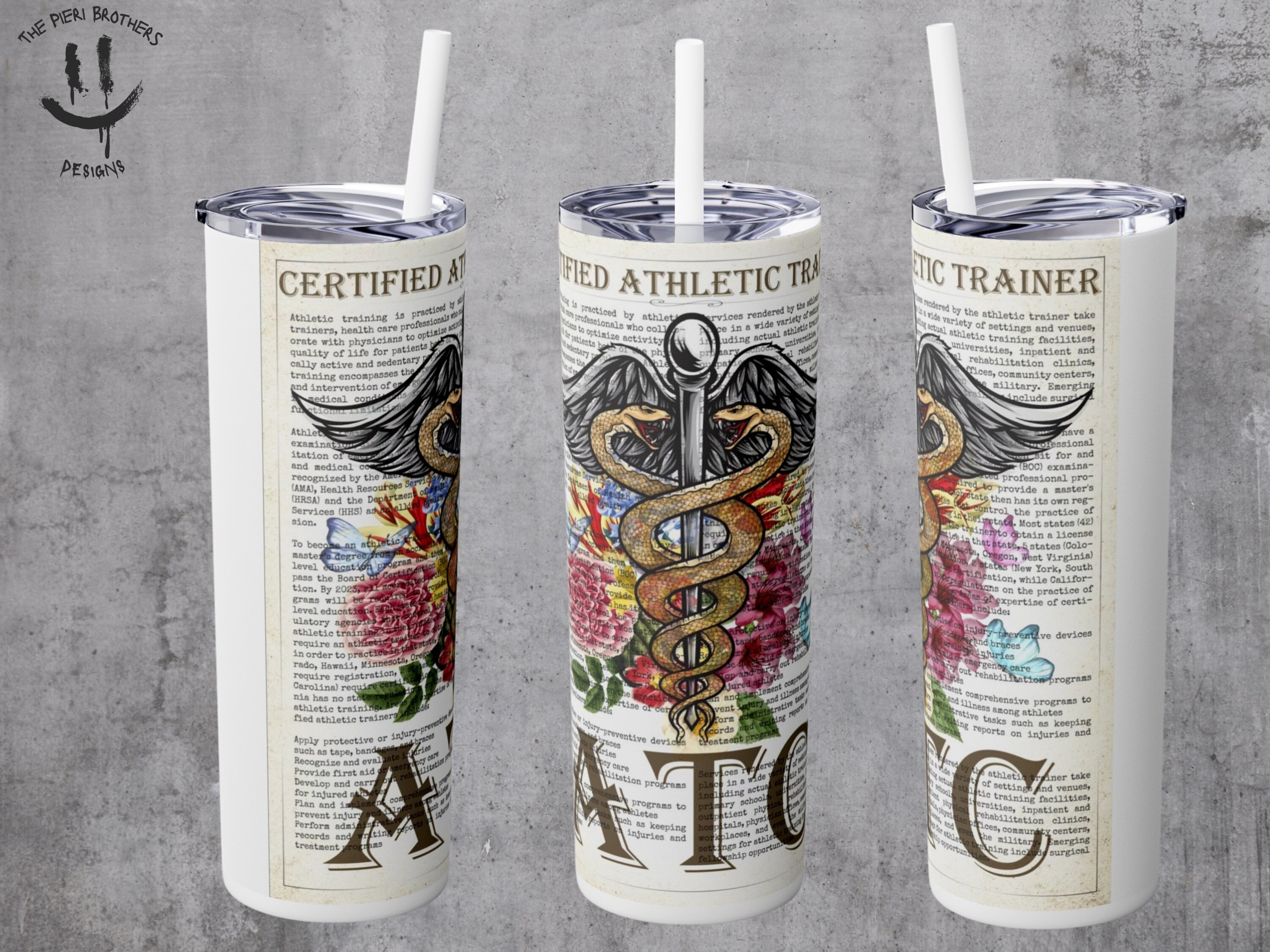 Certified Athletic Trainer Tumbler Custom 20oz