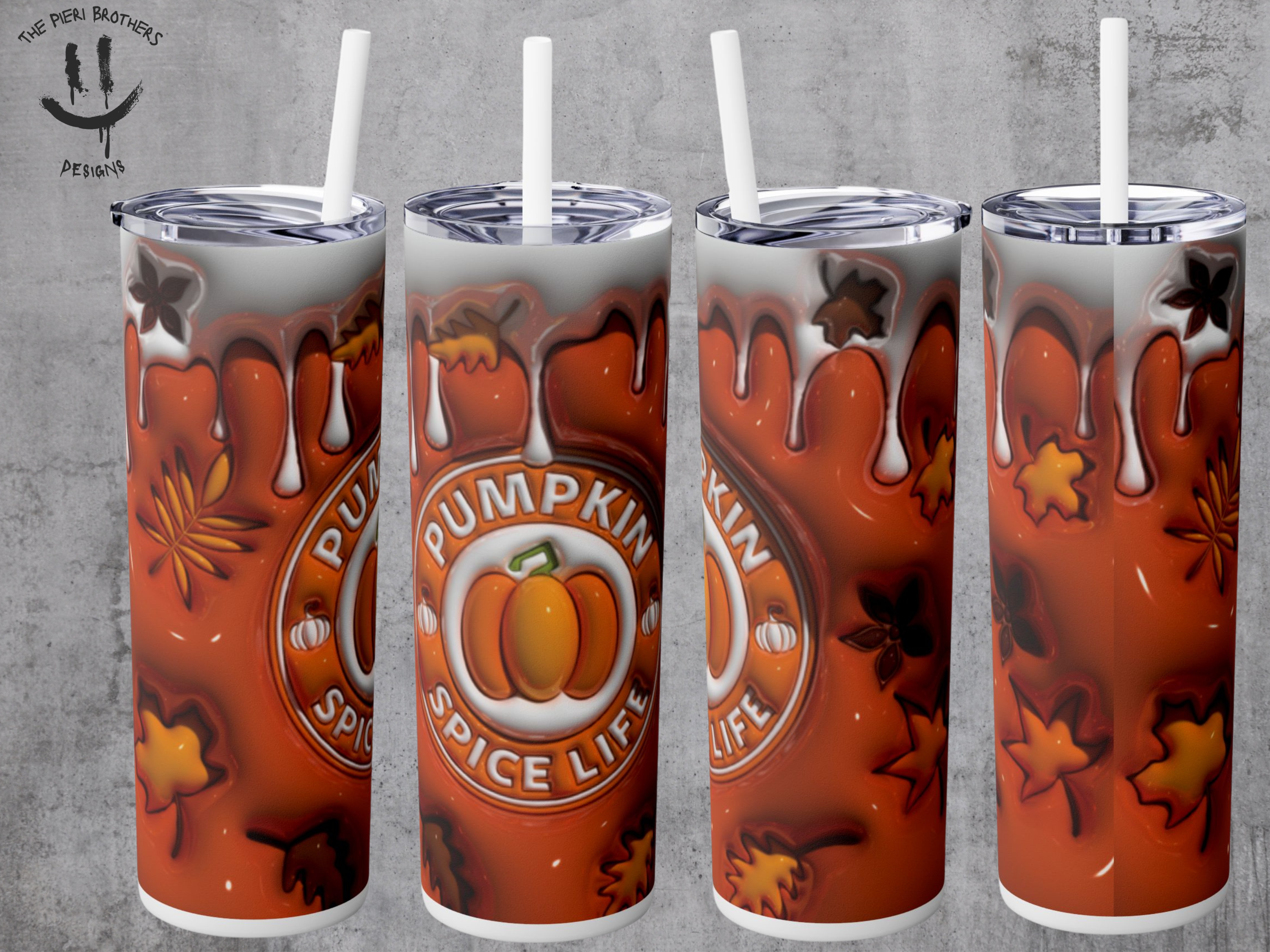 Pumpkin Spice Life Tumbler - Custom 20oz