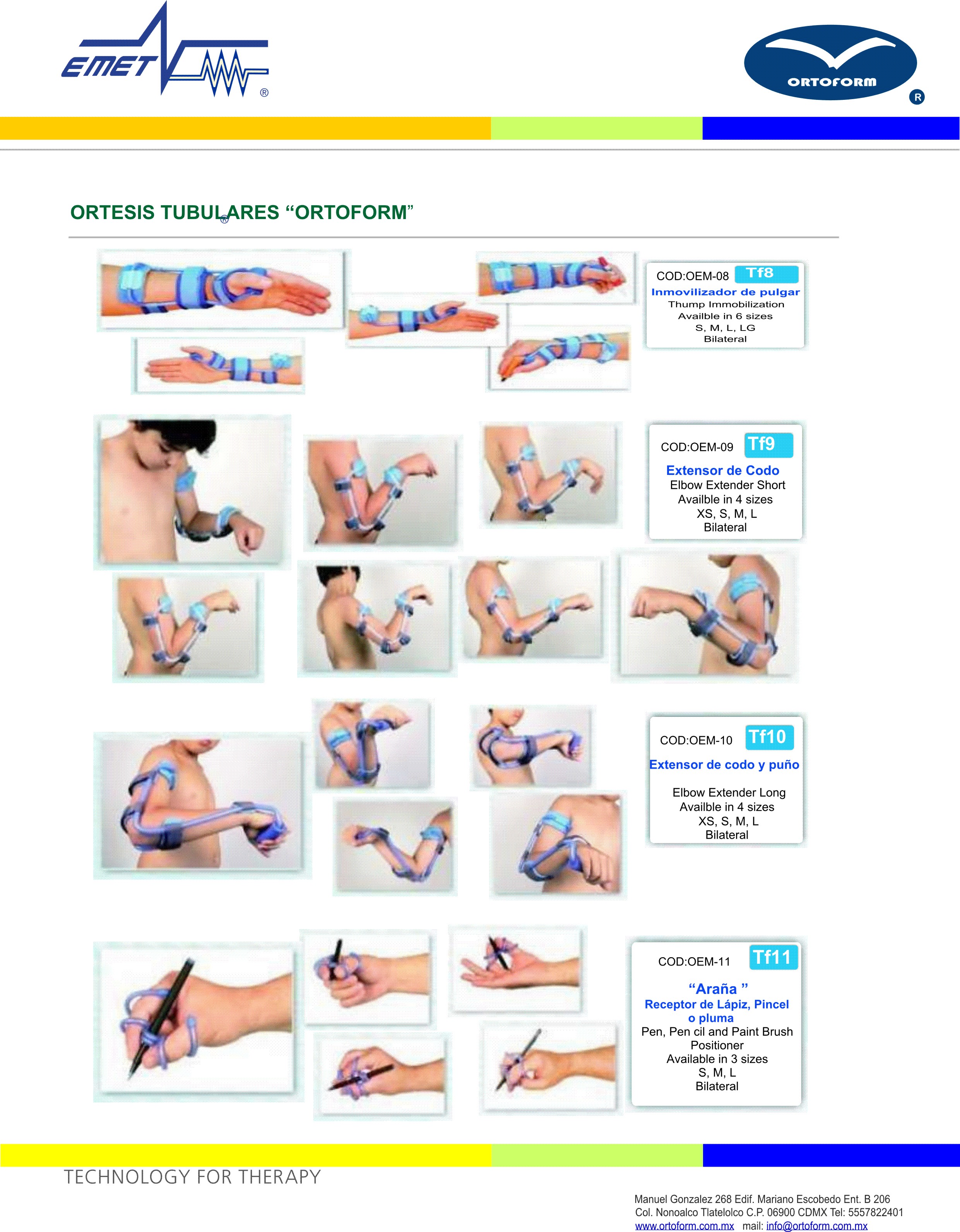 ORTESIS TUBULARES 3