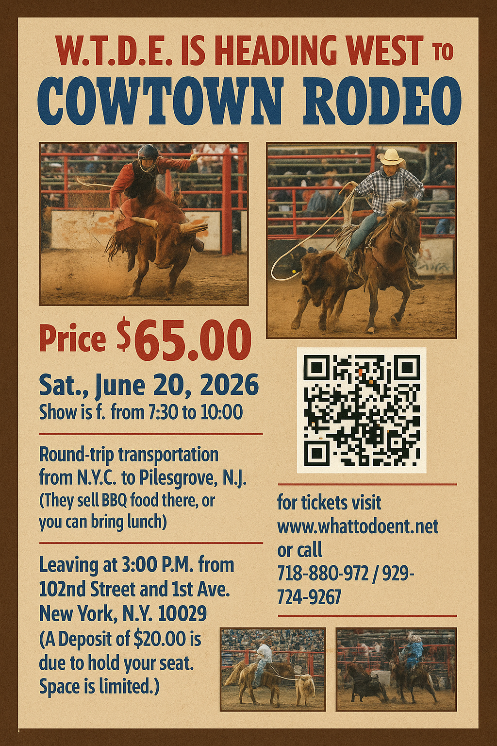 Cowtown Rodeo Ticket