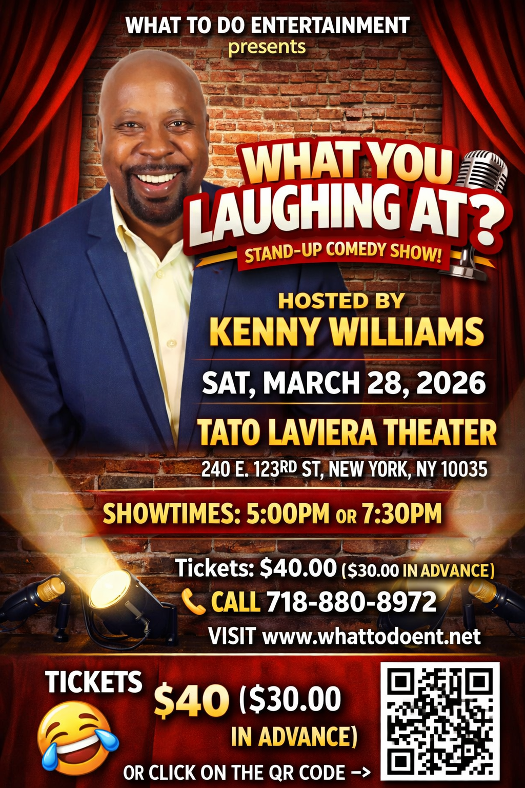 What You Laughing At? (7:30P.M show)