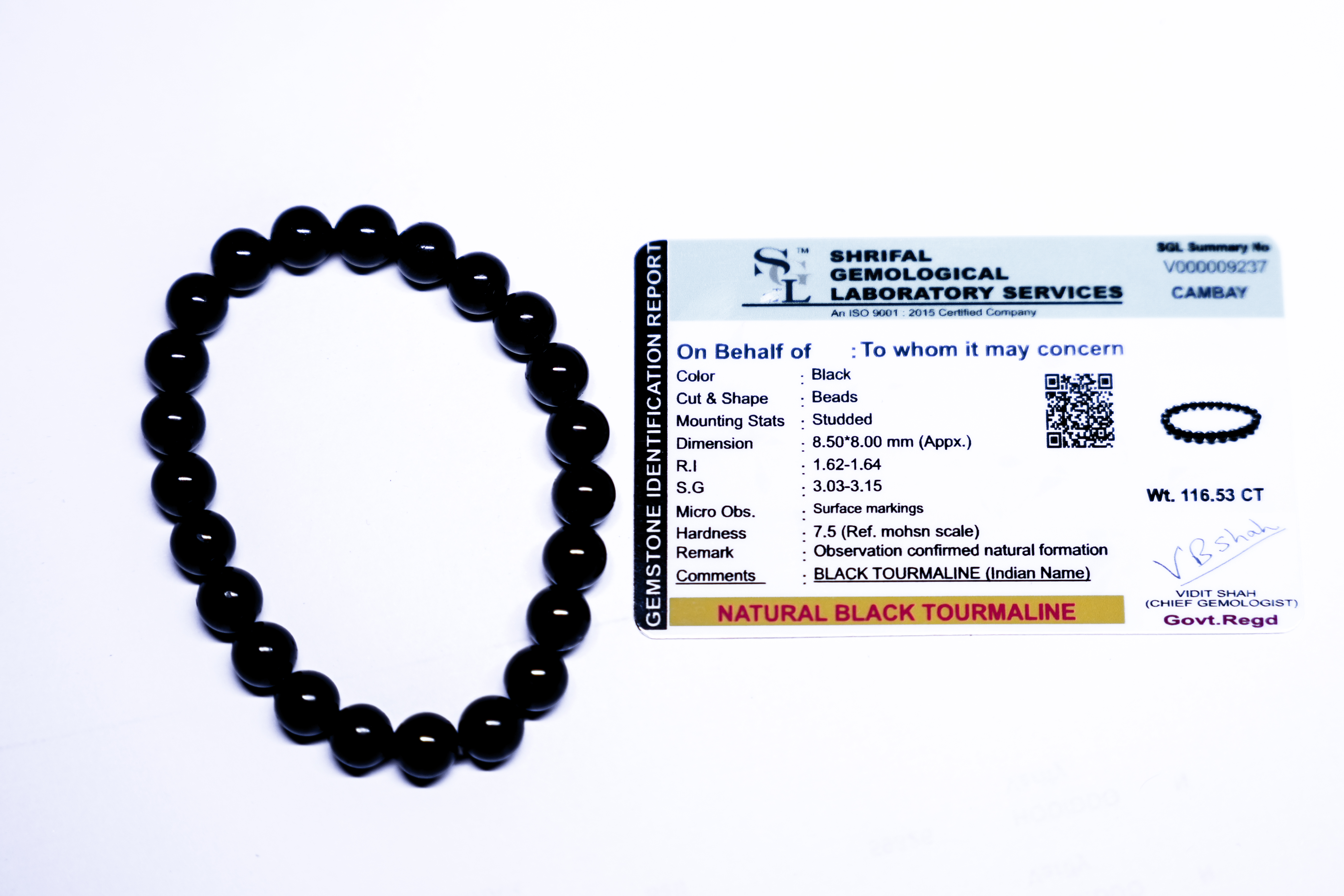 Black tourmaline Bracelet