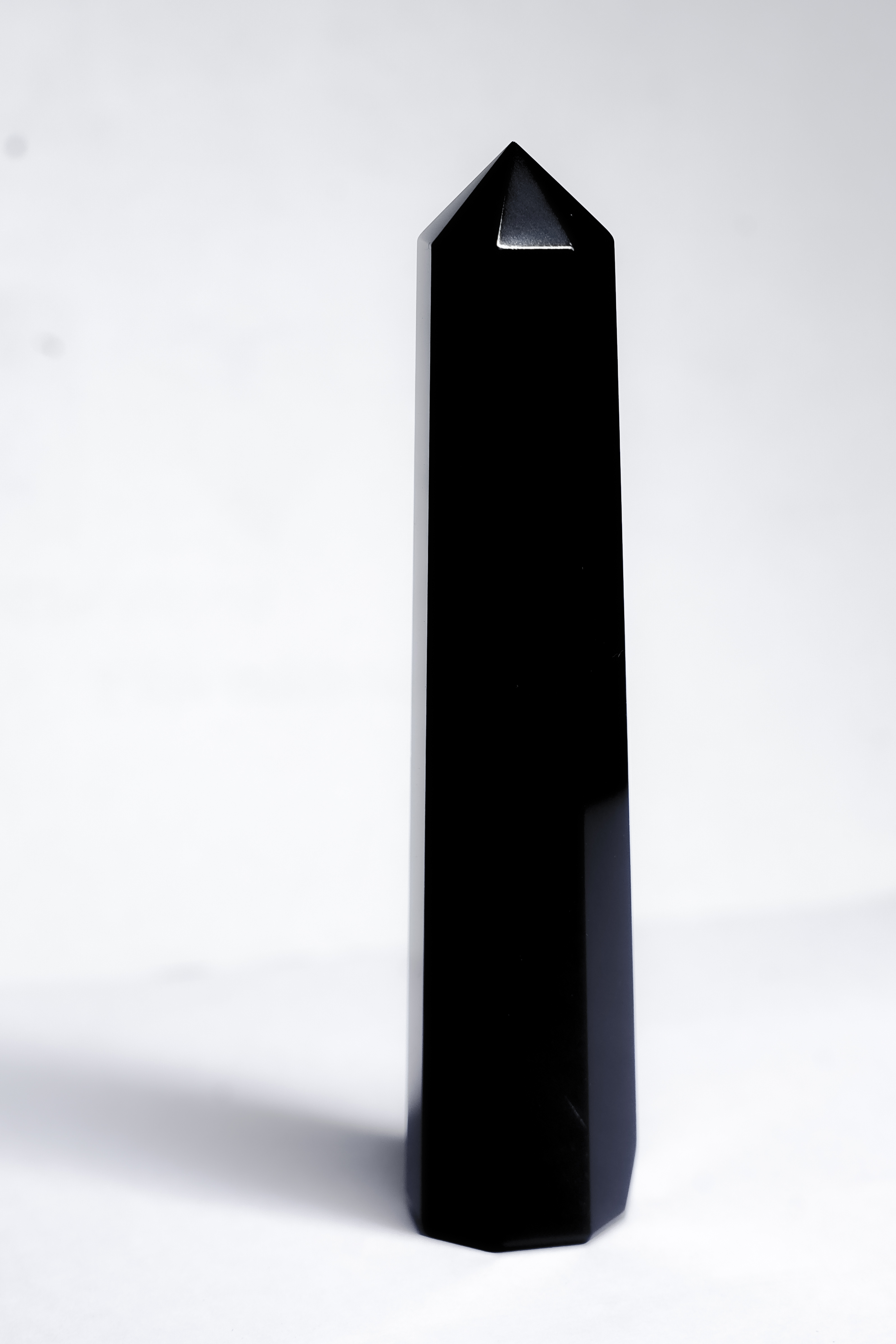 Black Obsidian Crystal Towers