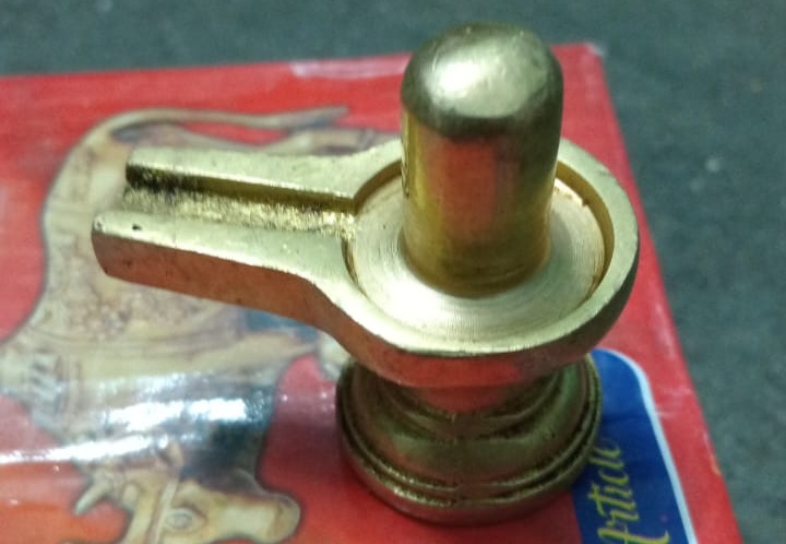 Brass Shiva Lingam