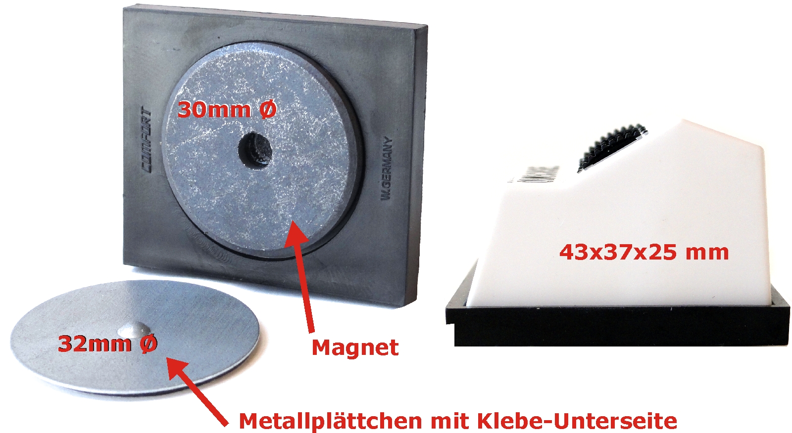 Mechanischer Kilometerzähler "Ölwechsel" mit Rändelrädchen