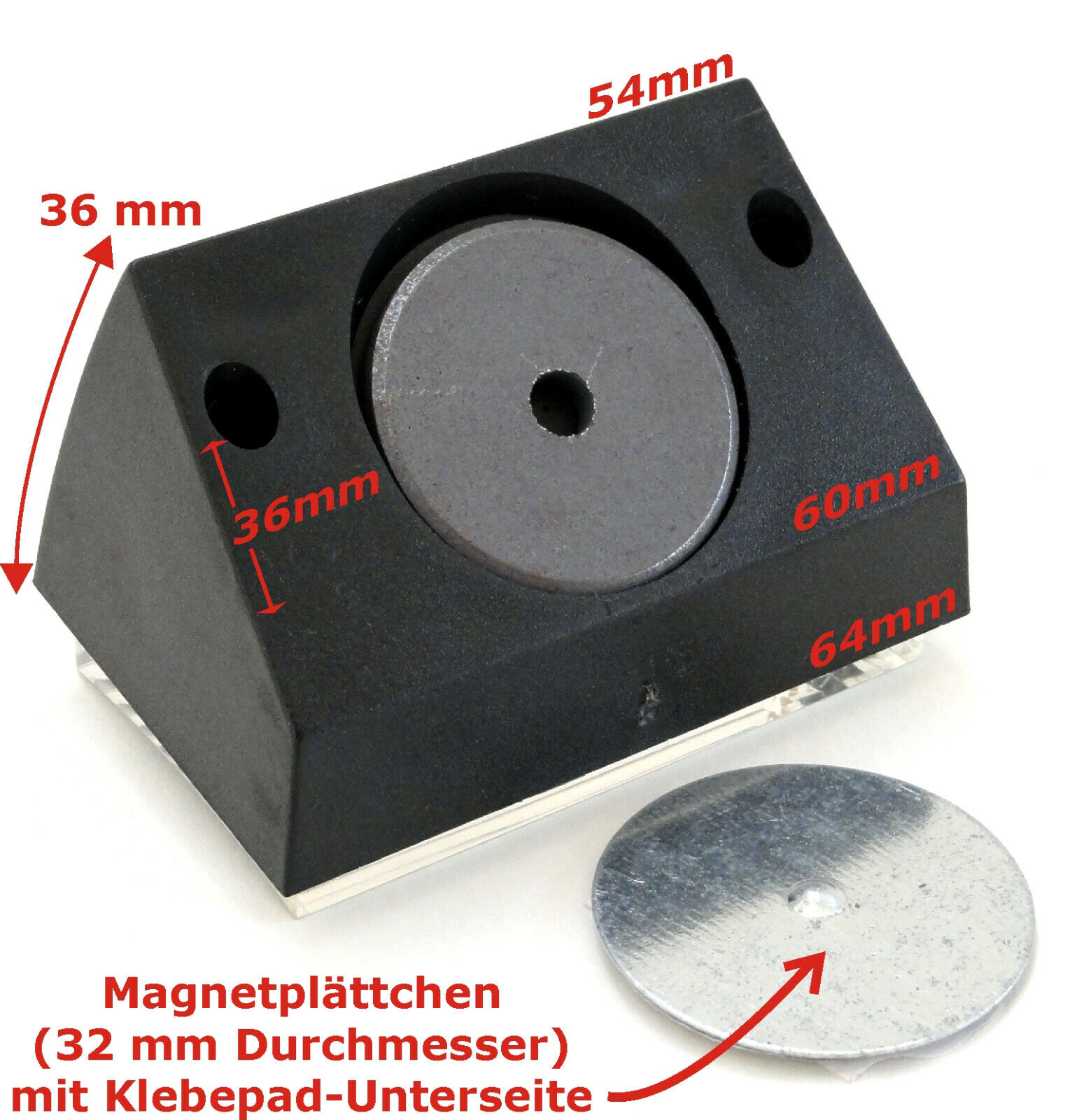 Auto Rallye Bimetall Thermometer 6 x 4 cm mit Reliefskala