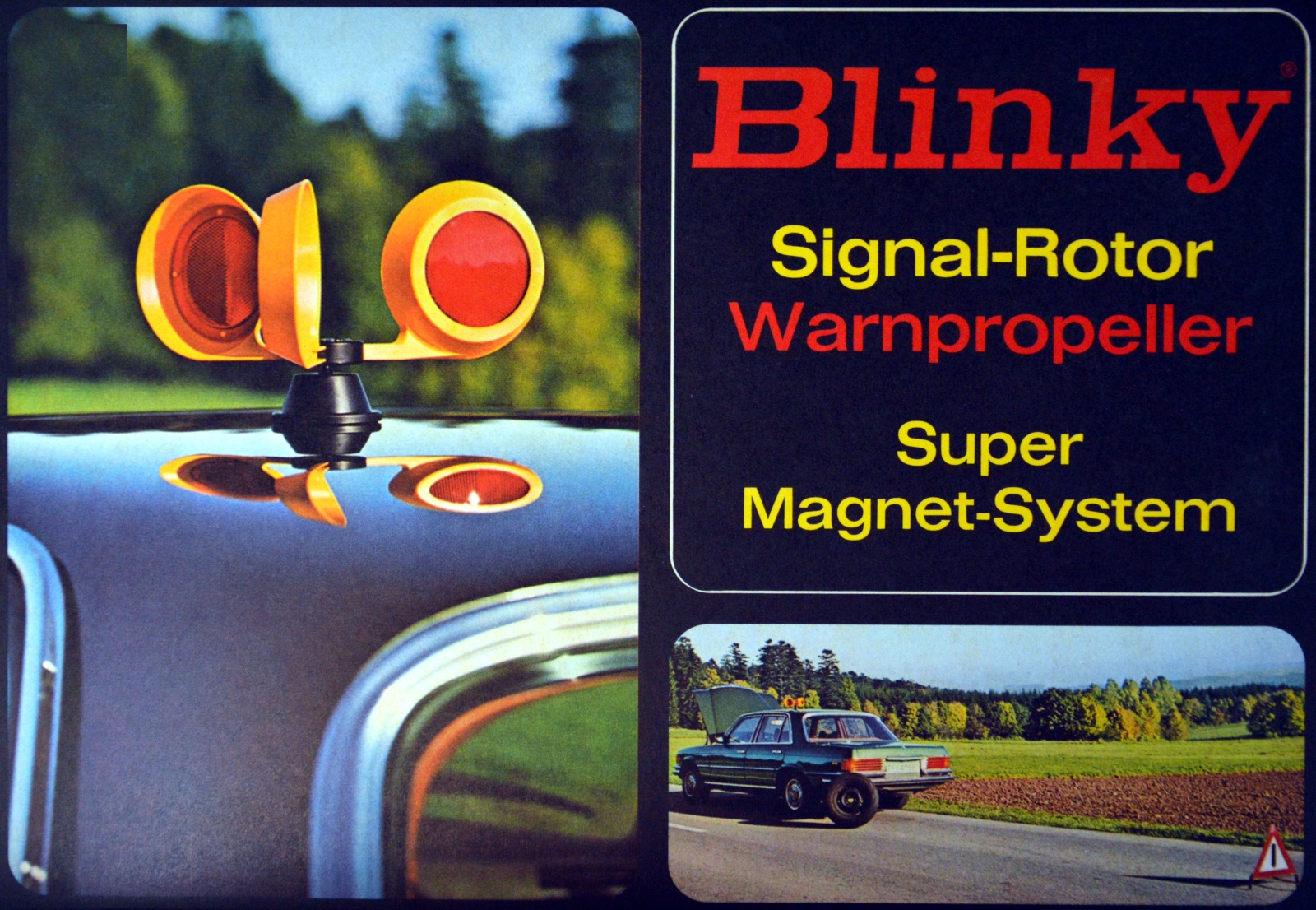 Warnanlage Blinky Signal Rotor Warnpropeller Super Magnet System