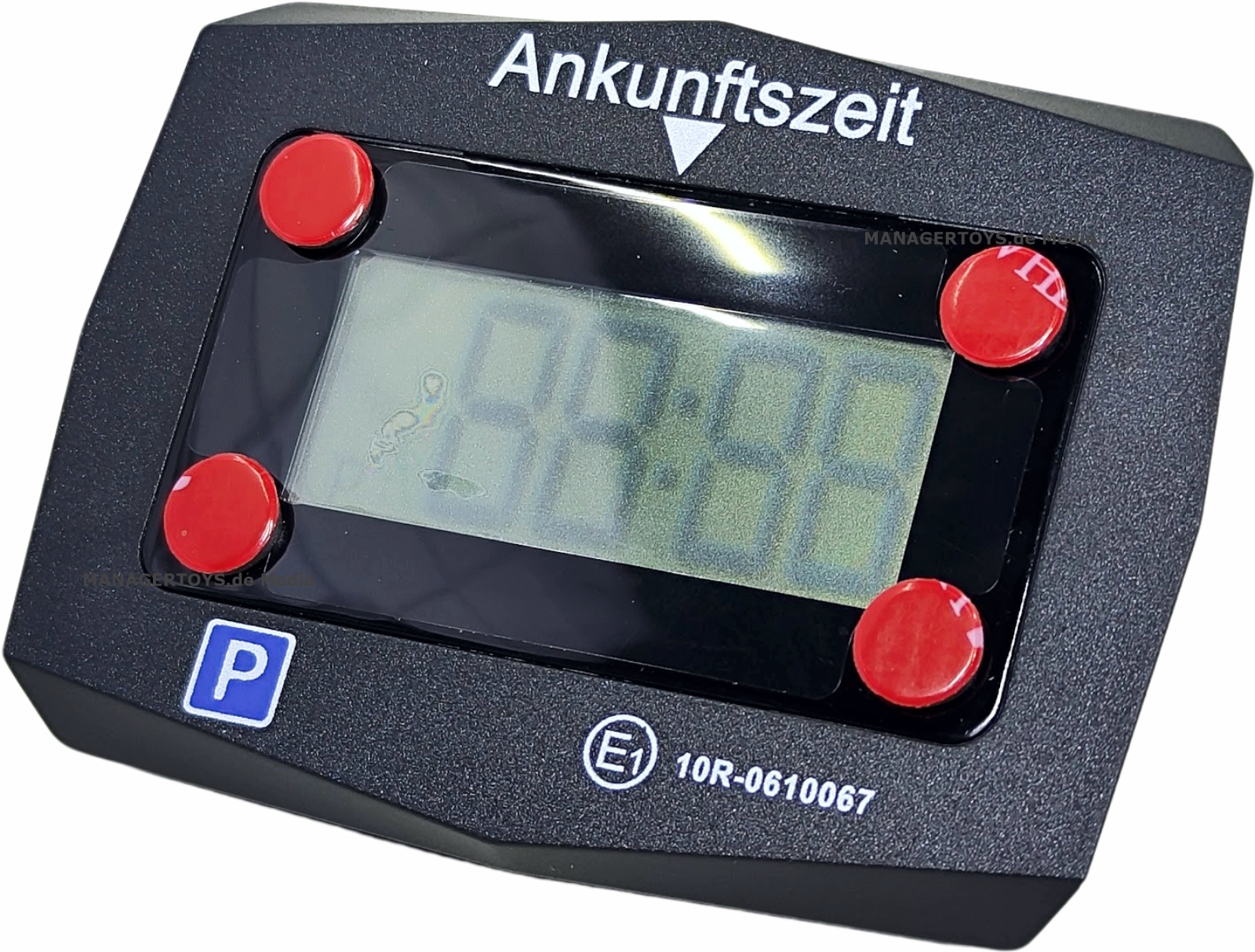 Elektronische MICHELIN Parkscheibe mit KBA Zulassung zertifiziert in DEU