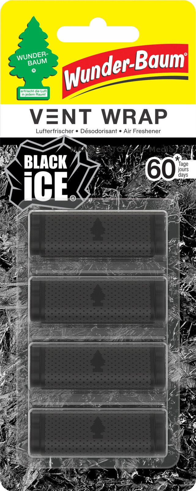 Black Ice Vent Wrap 4er Set