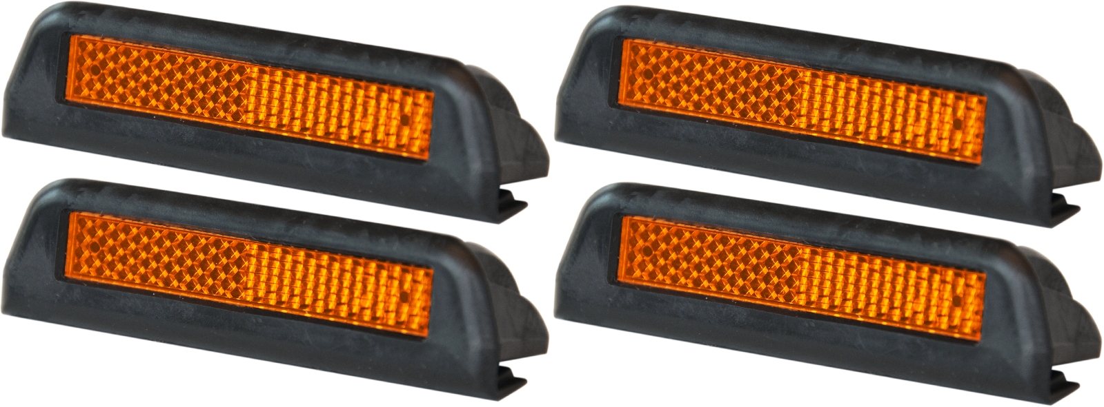 Vier Stück Türkantenschoner orange Auto Türschutz Türkantenschutz