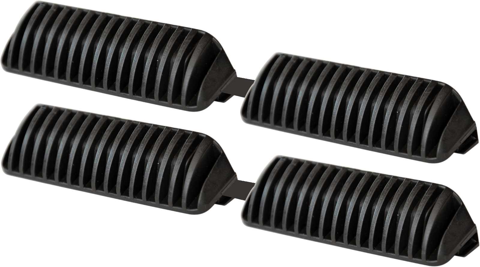 Vier Stück Türkantenschoner orange Auto Türschutz Türkantenschutz