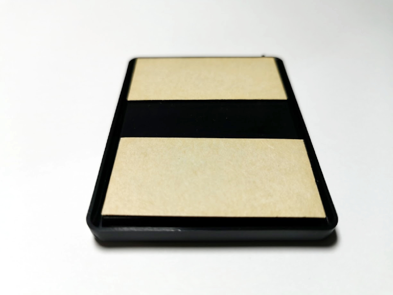 Gerahmter Schutzpatron heiliger Christophorus Metall 7 x 5 cm (selbstklebend)