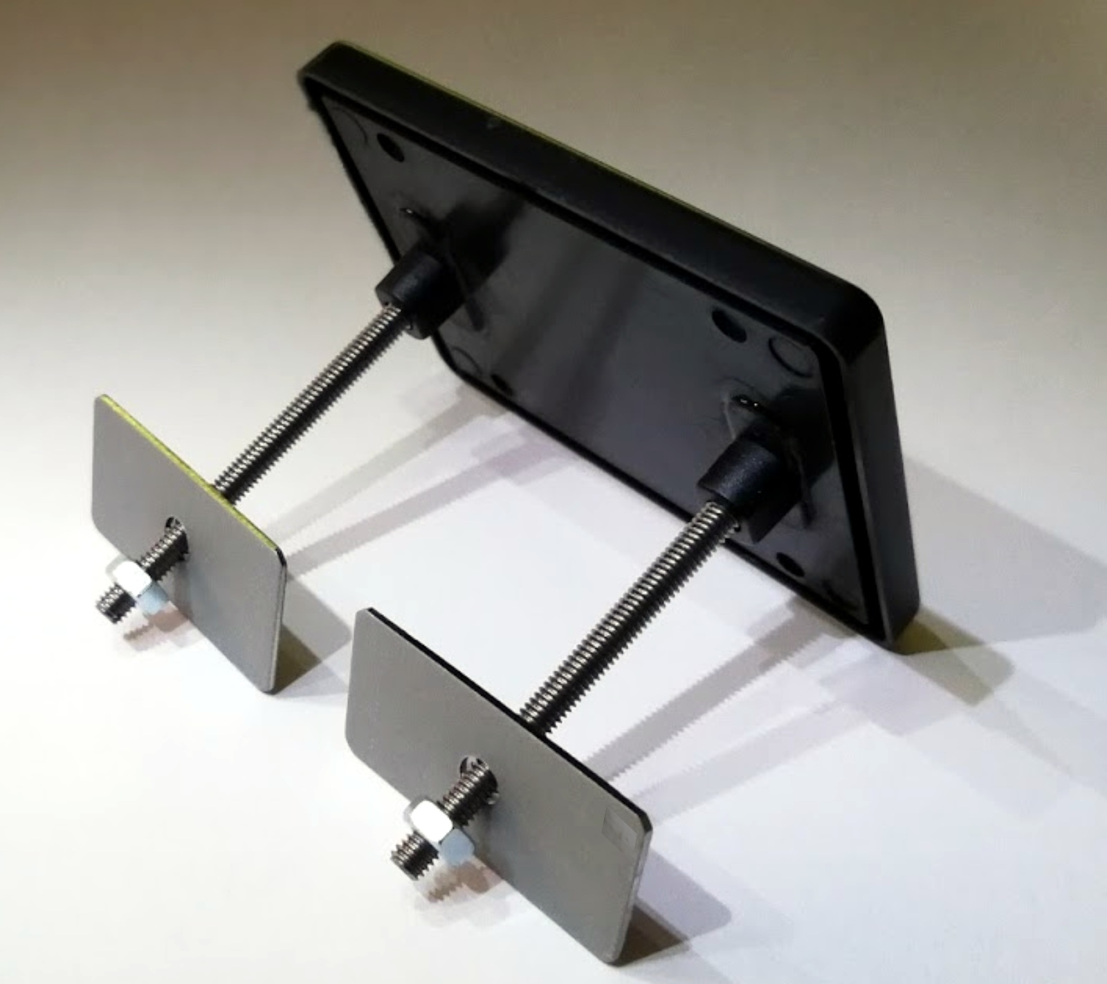 Gerahmter Schutzpatron heiliger Christophorus Metall 7 x 5 cm (zum schrauben)