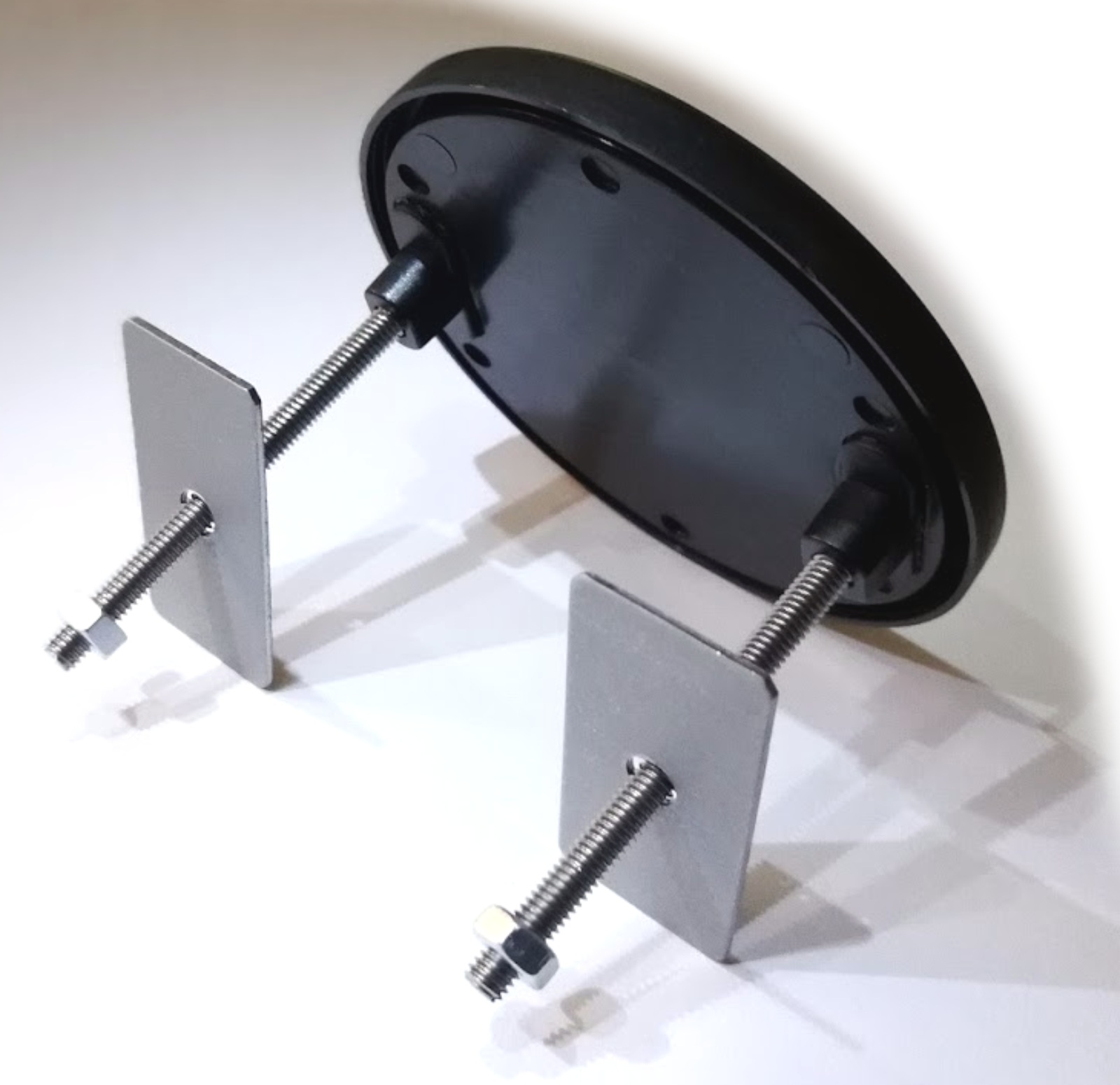 Gerahmter Schutzpatron heiliger Christophorus Metall 7 cm (zum schrauben)