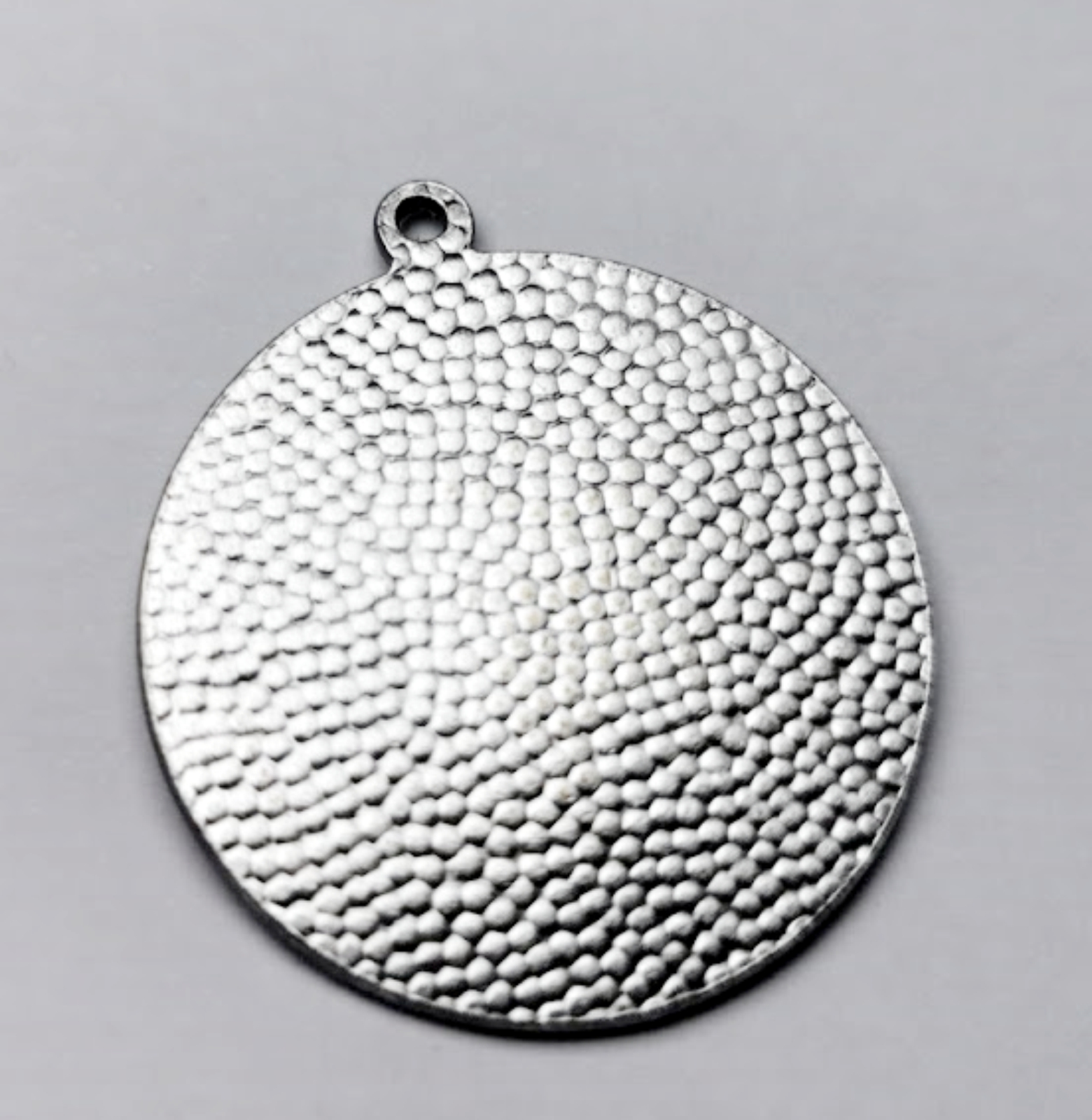 Heiliger Sankt Christophorus Metall Plakette in 3D mit Öse