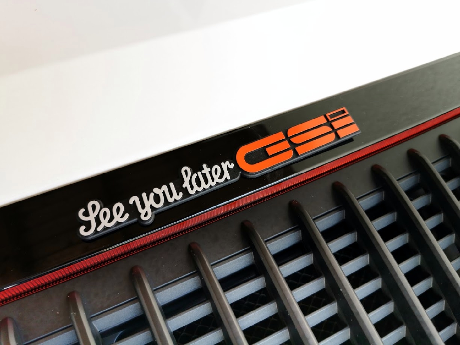 See you later GSi Auto Relief Schild 3D Emblem 18 cm