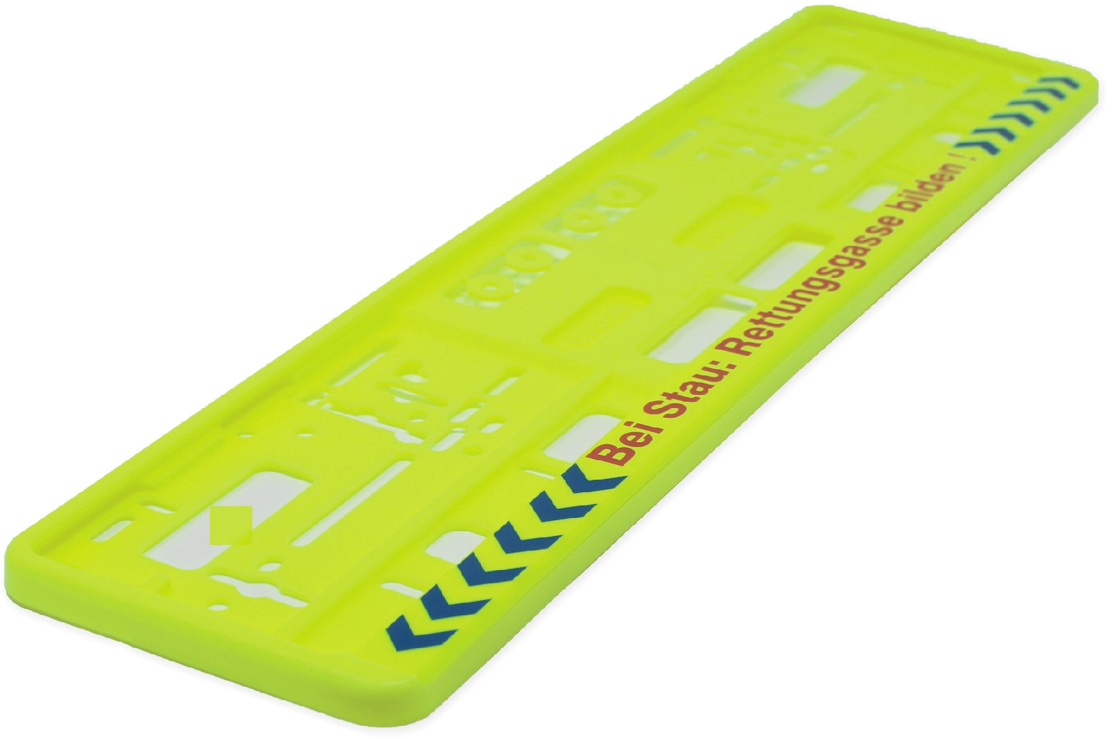 Auto Kennzeichenrahmen Bei Stau: Rettungsgasse bilden! Halter Nummernschild