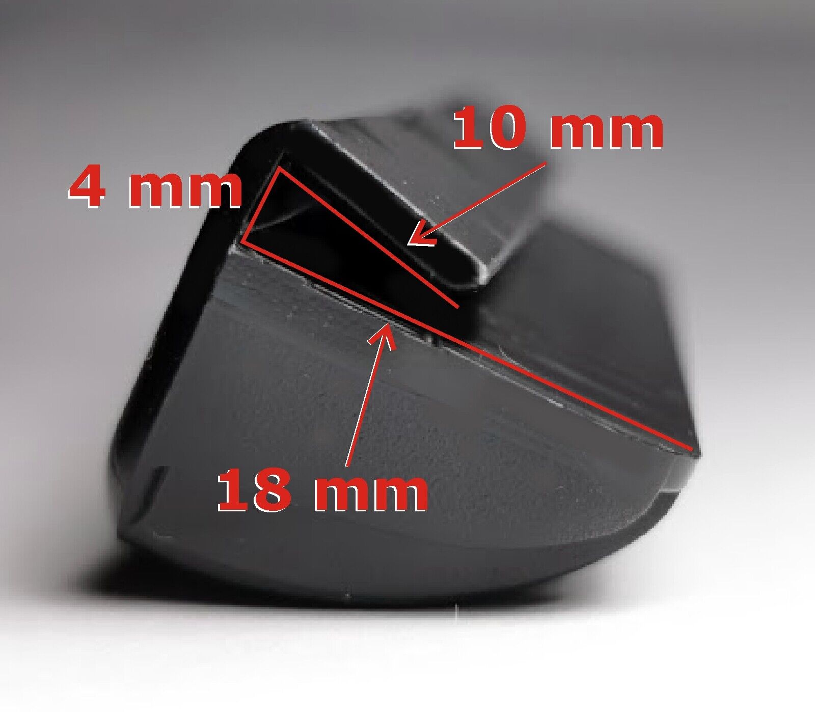 Vier Stück Türkantenschoner rot Auto Türschutz Türkantenschutz