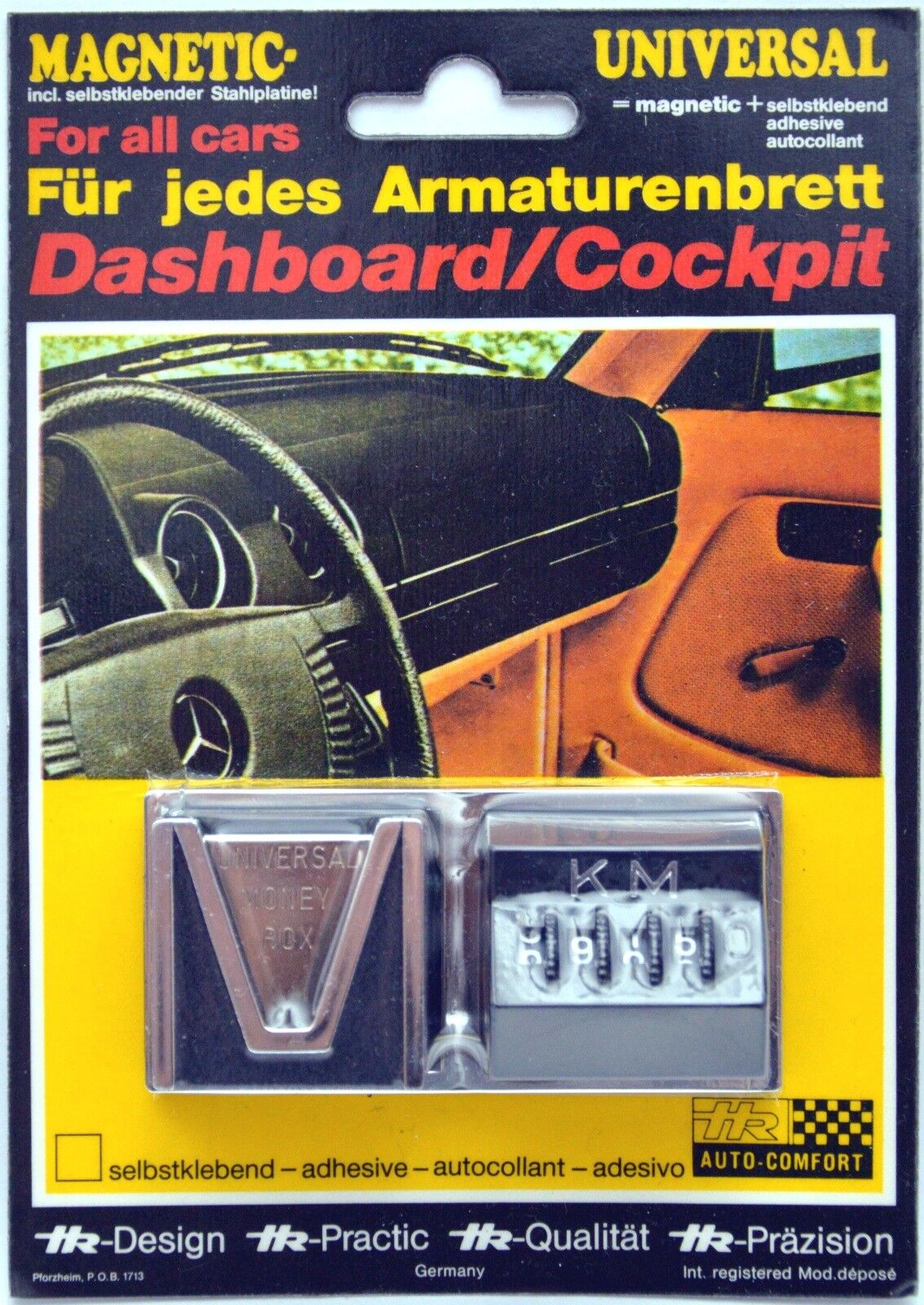 Kilometermerker mit Münzbox Kilometer Zähler Kombi Instrument