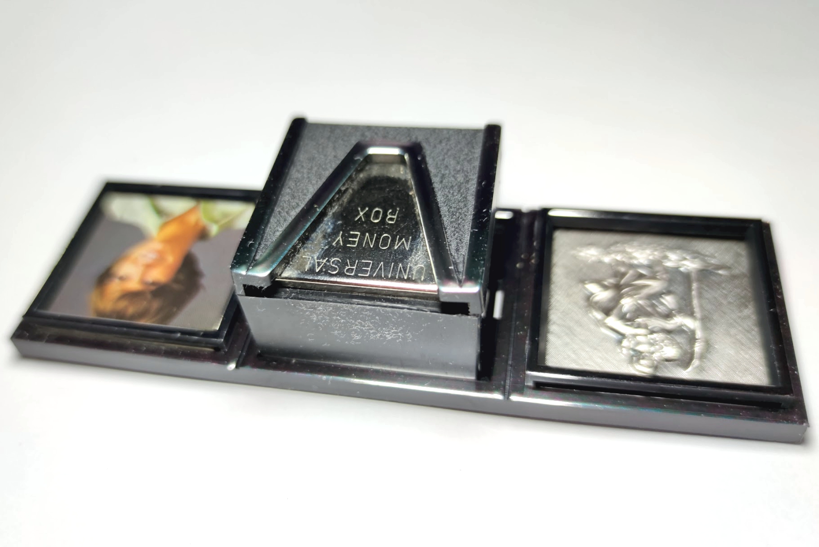 Christophorus Münzbox Thermometer Kombi