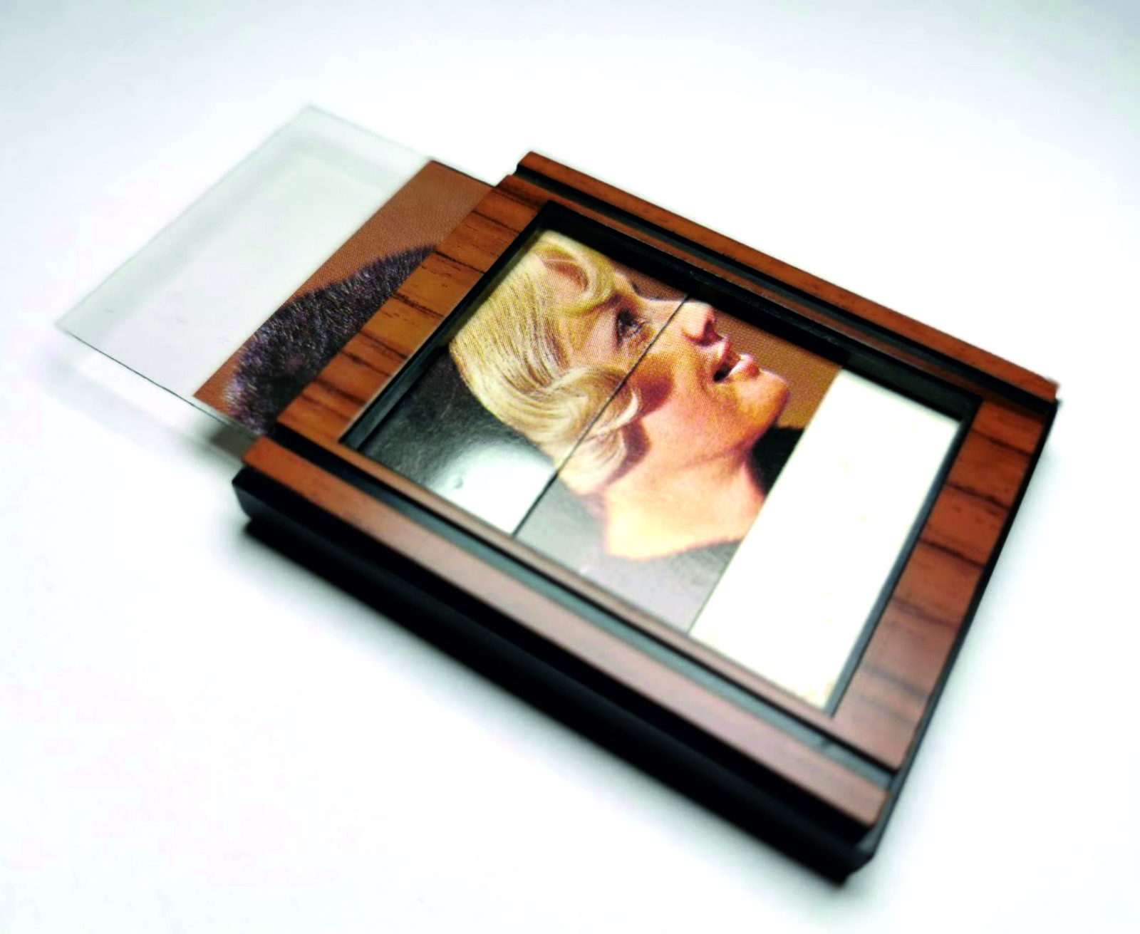 Auto Bilder Foto Rahmen Bilderrahmen 5 x 4 cm mit Magnethalter