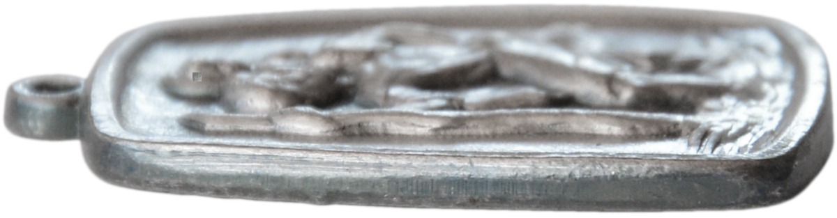 Heiliger Christophorus Schlüsselanhänger 3D Metall Gute Reise Anhänger