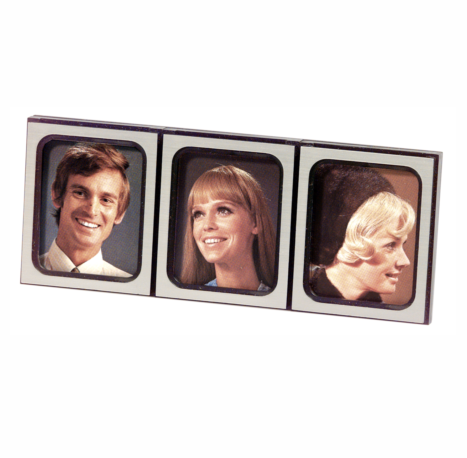 Auto 3er Fotorahmen Bilderrahmen DENK AN UNS MICH Bild Foto Rahmen