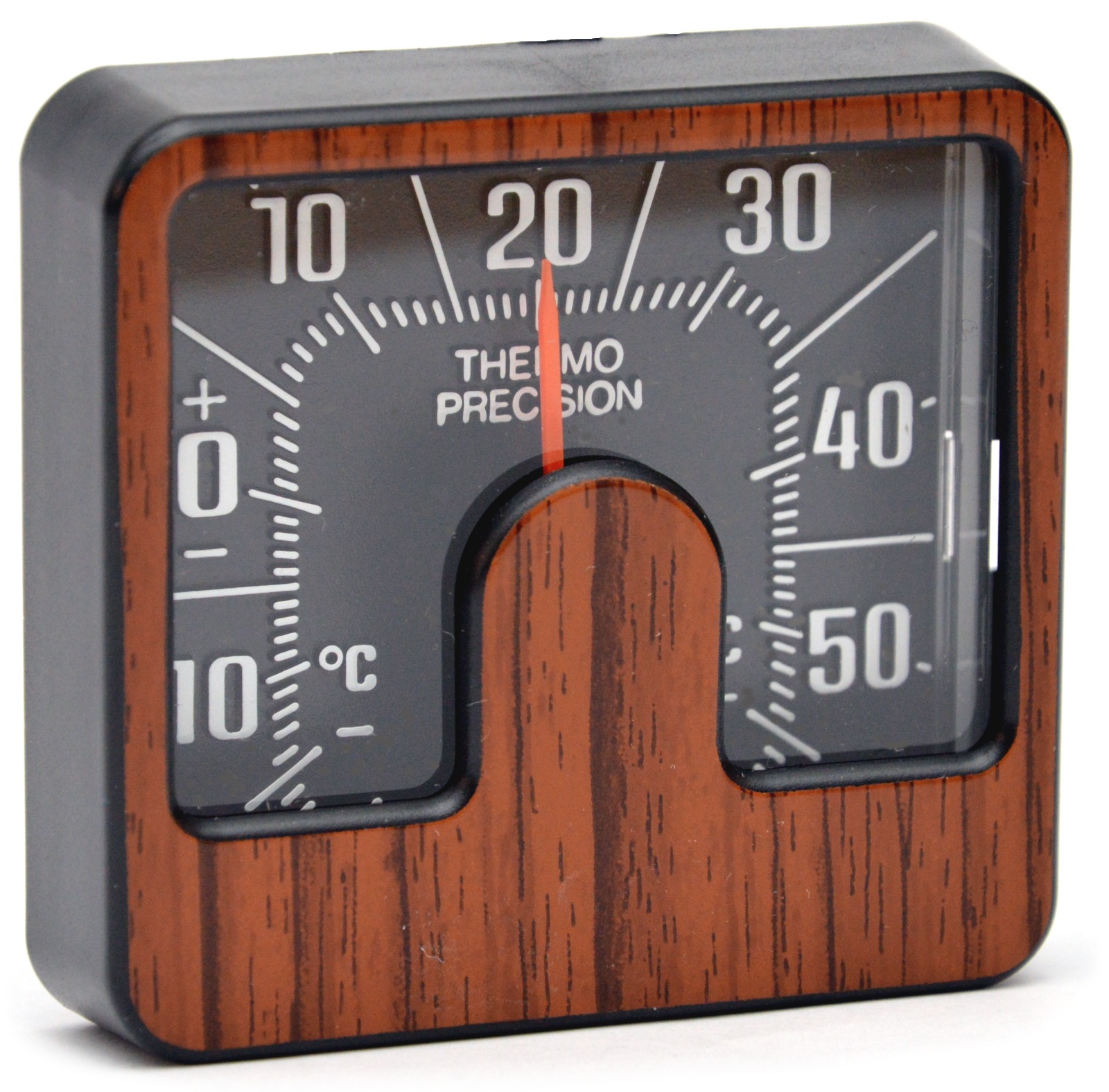 Reliefskala Thermometer Bimetall 6 x 5,6 cm selbstklebend
