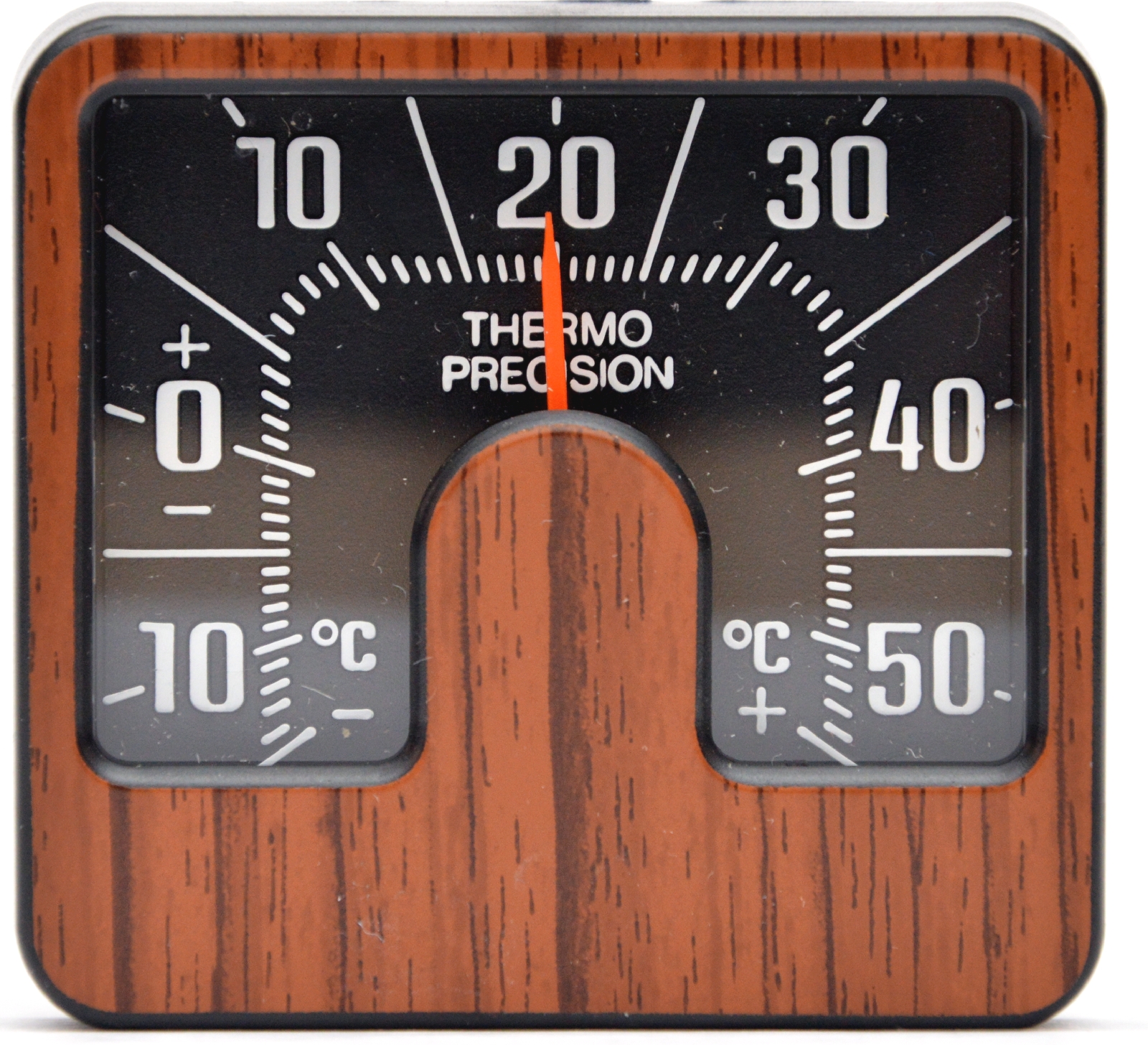 Reliefskala Thermometer Bimetall 6 x 5,6 cm selbstklebend