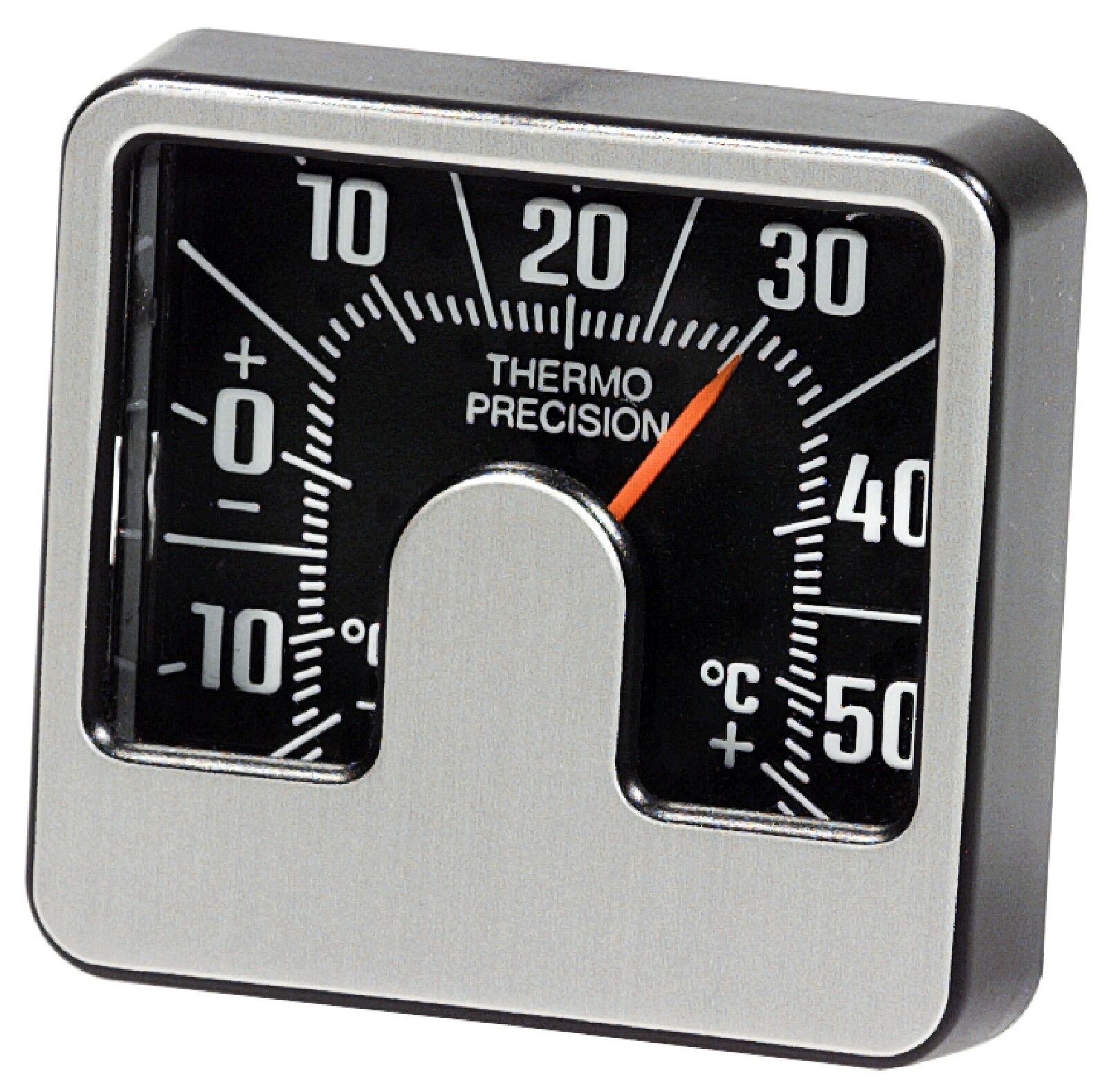 Reliefskala Thermometer Bimetall 6 x 5,6 cm selbstklebend