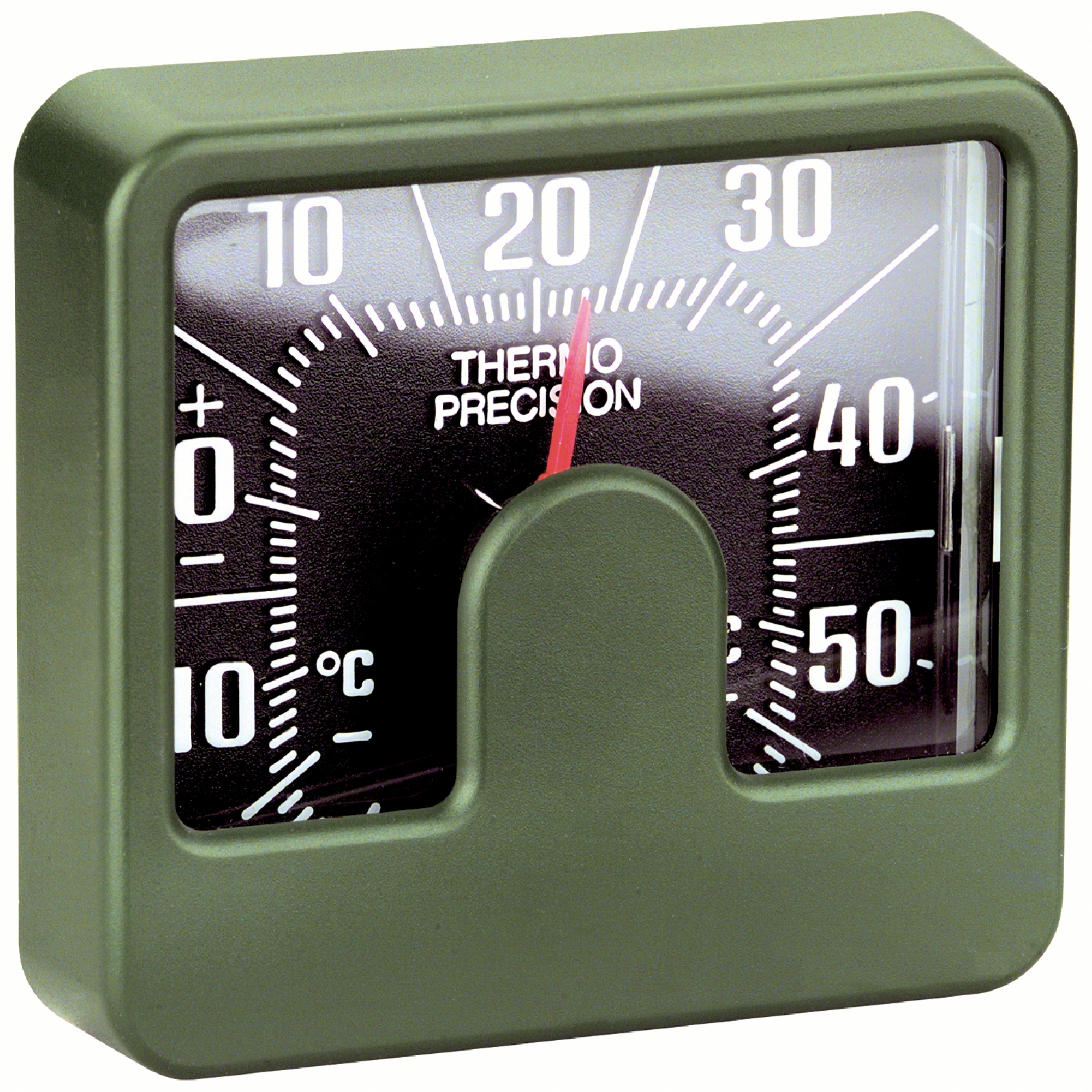 Reliefskala Thermometer Bimetall 6 x 5,6 cm selbstklebend