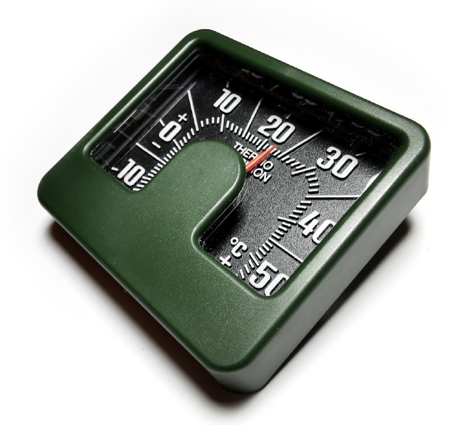 Reliefskala Thermometer Bimetall 6 x 5,6 cm selbstklebend