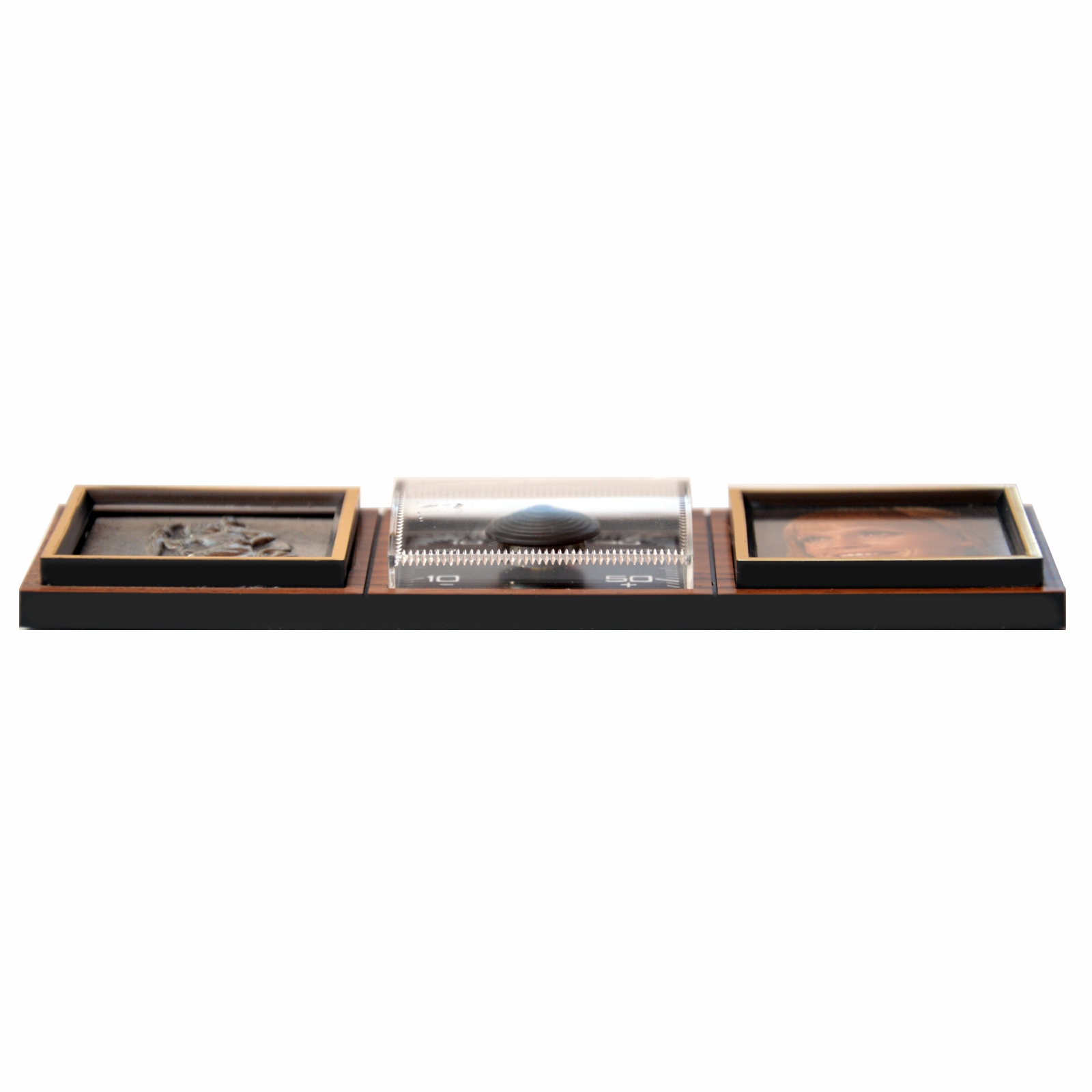 Christophorus Thermometer Bilderrahmen mit Magnethalterung